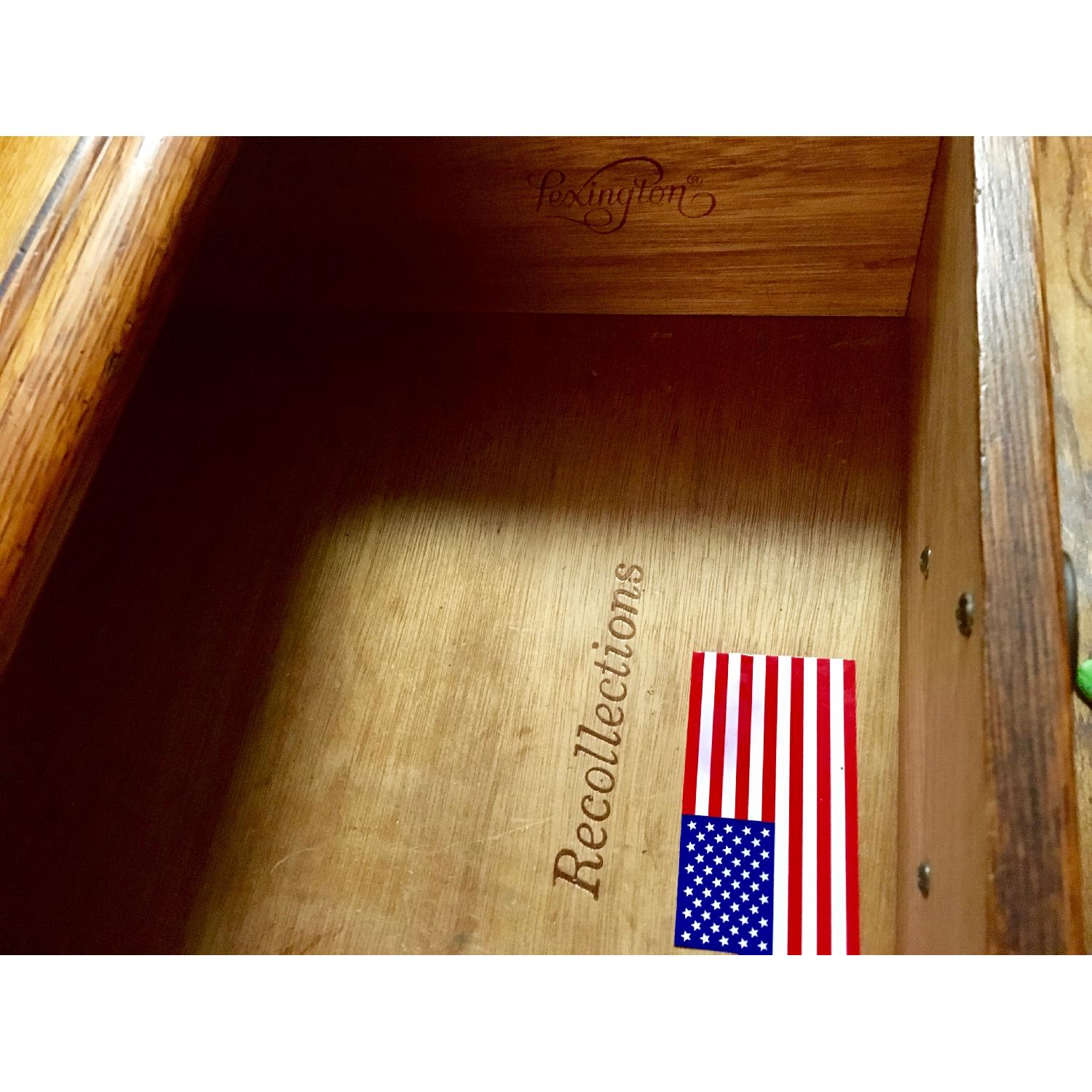 Lexington Recollections Vintage Wood Desk - image-9