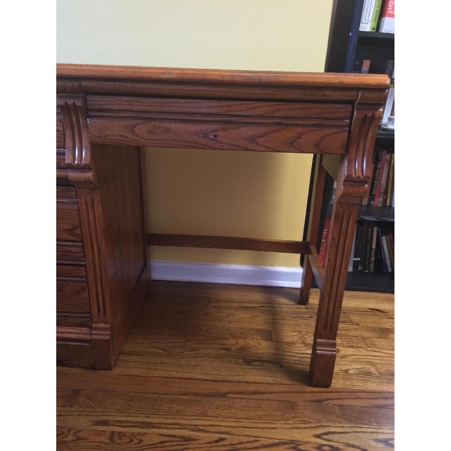 Lexington Recollections Vintage Wood Desk - image-13