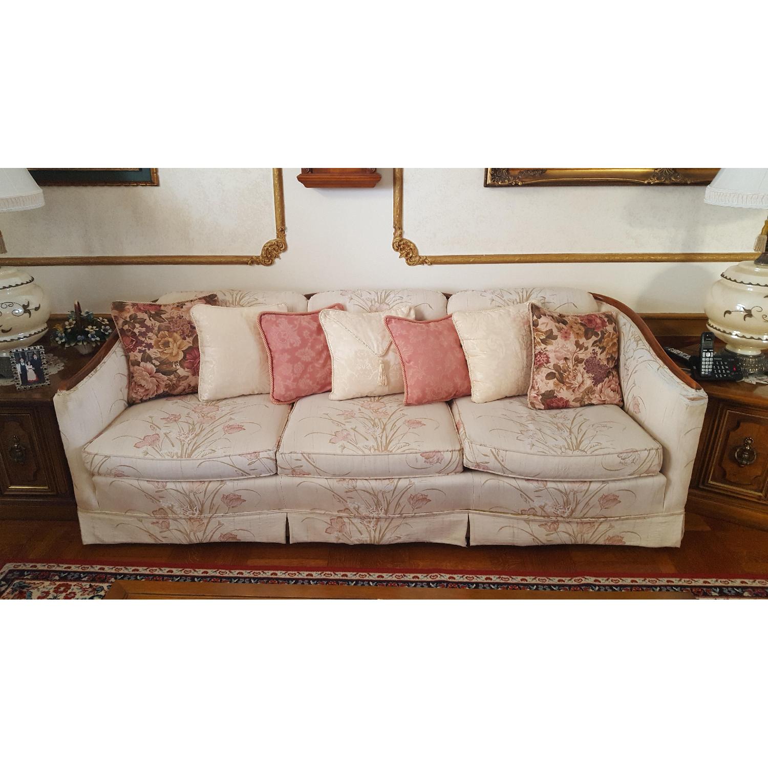Broyhill Floral Slipcovered Sofa - image-3