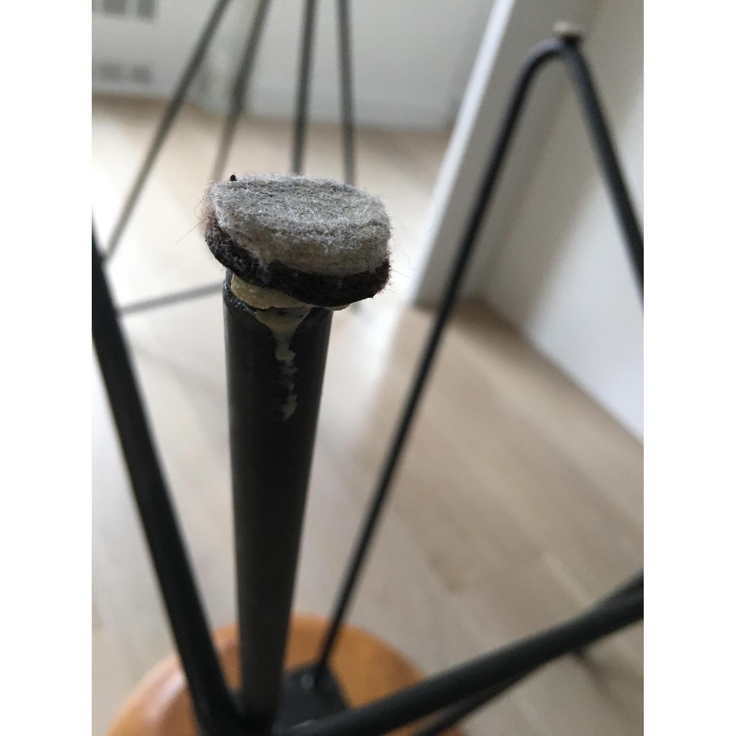 Anthropologie Perch Teak & Steel Counter Stool - image-4