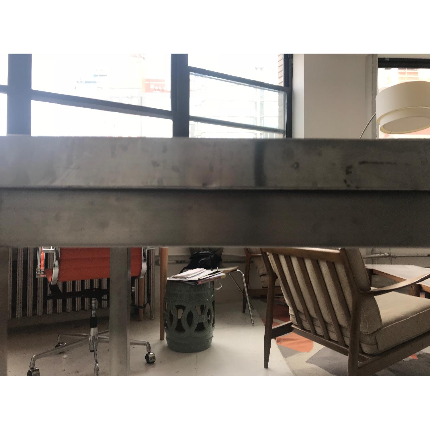 Ikea Silver Metal Kitchen Counter Table - image-5