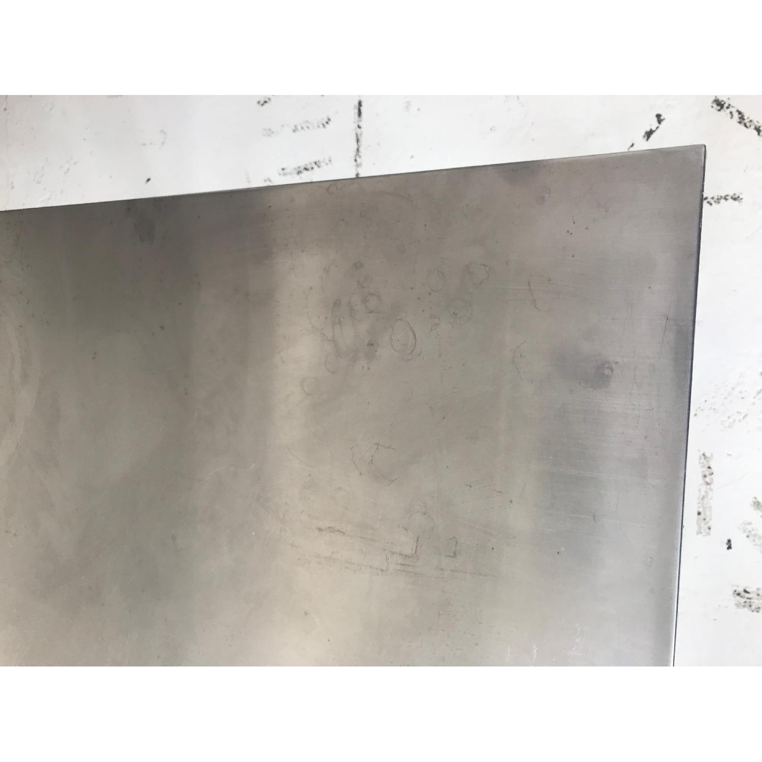 Ikea Silver Metal Kitchen Counter Table - image-7