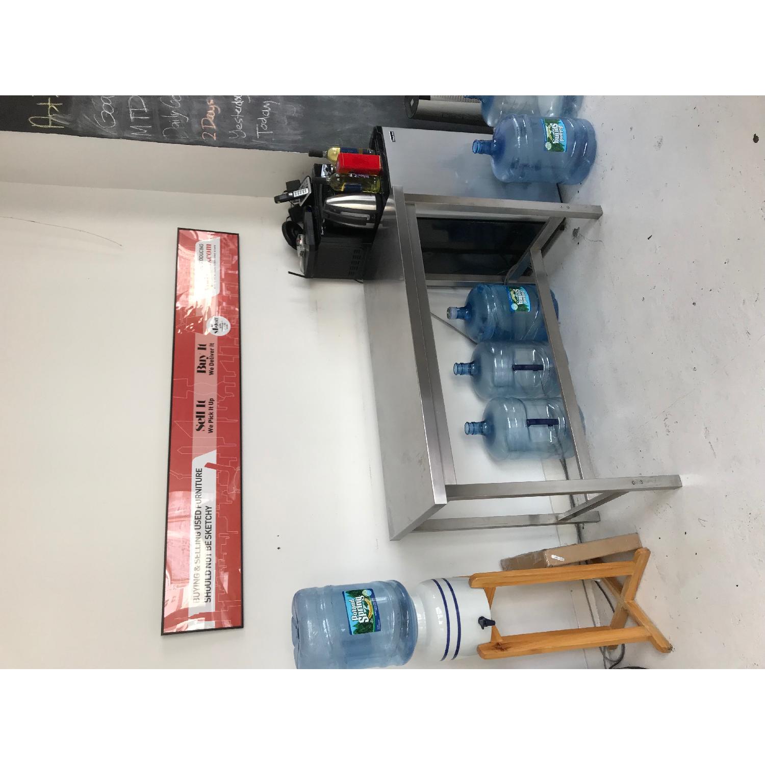 Ikea Silver Metal Kitchen Counter Table - image-8