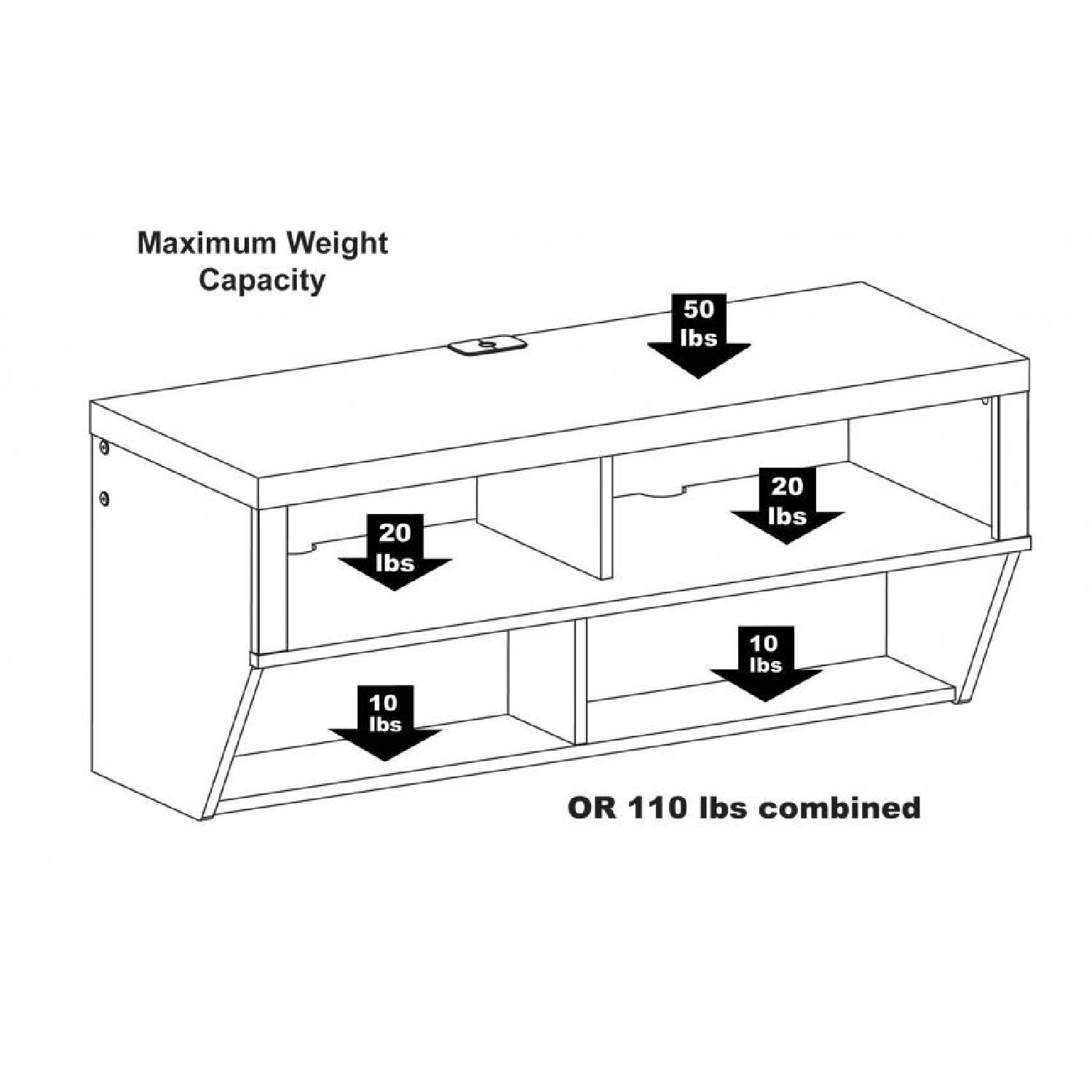 Prepac Manufacturing Prepac Manufacturing Wall Mounted TV Stand - AptDeco