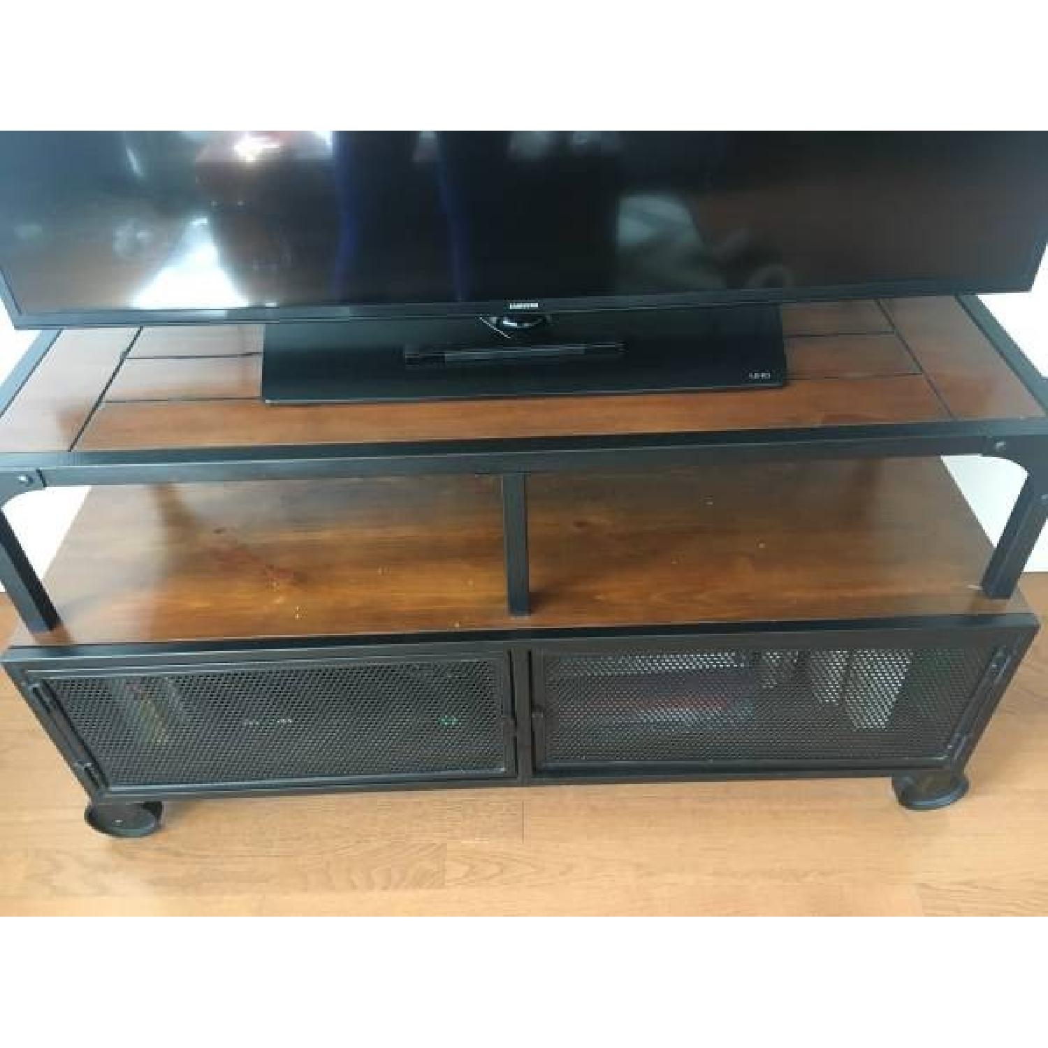 Home Decorators Industrial Storage Entertainment Center - image-7