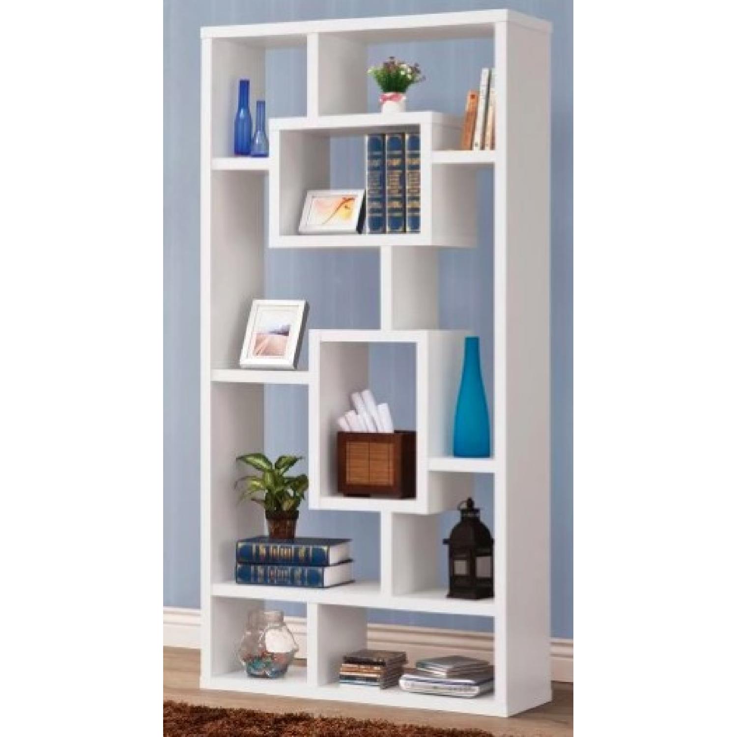 Coaster Fine Furniture White Modular Bookcase - image-1