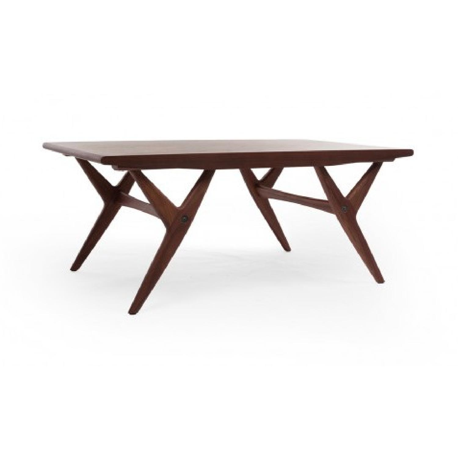 France and Son Solid Walnut Anders Coffee Table - image-1