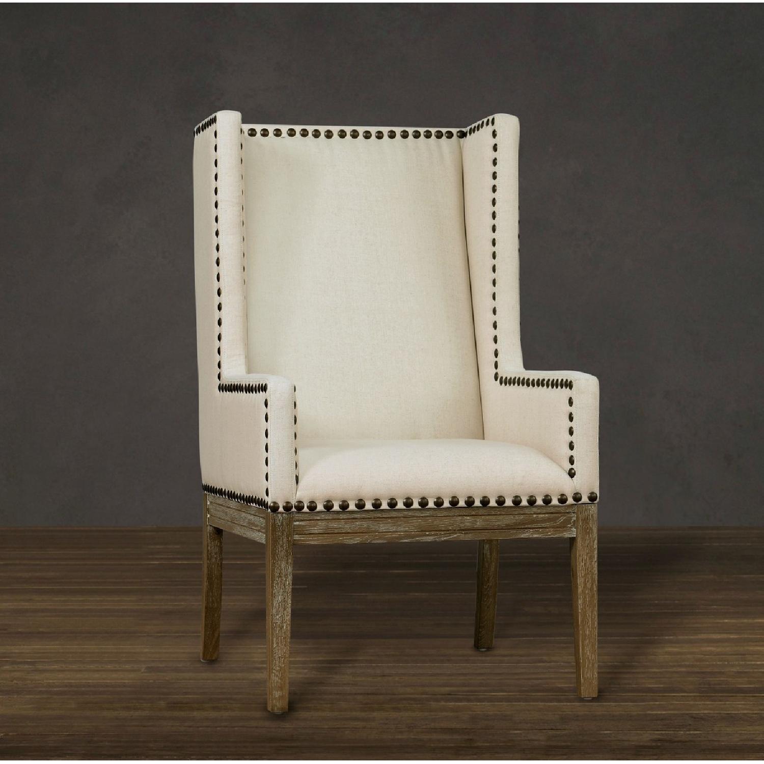 TOV Furniture Tribeca Beige Linen Chair - image-3
