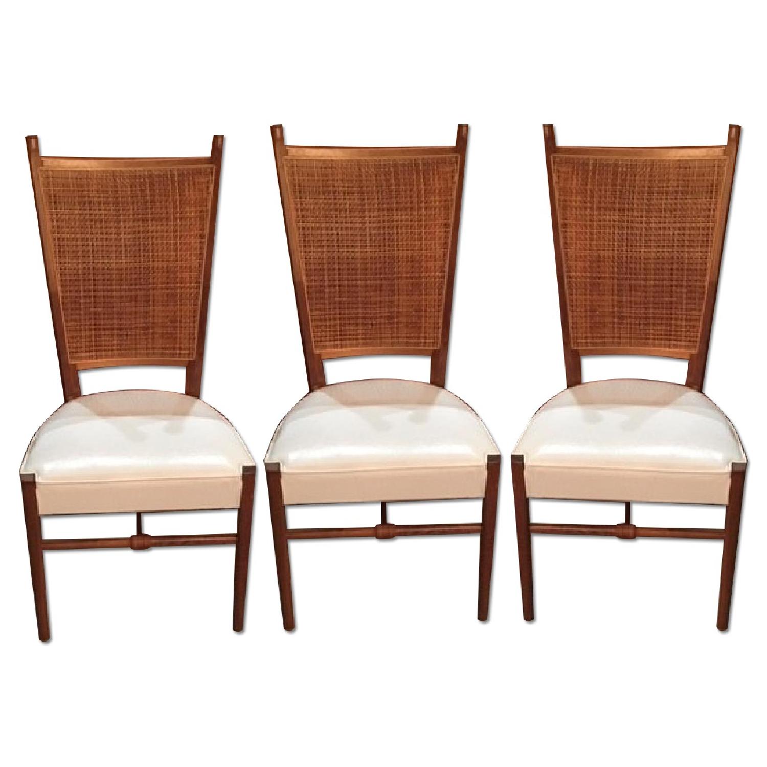 Drexel MidCentury Modern Dining Chairs Set of 3 AptDeco