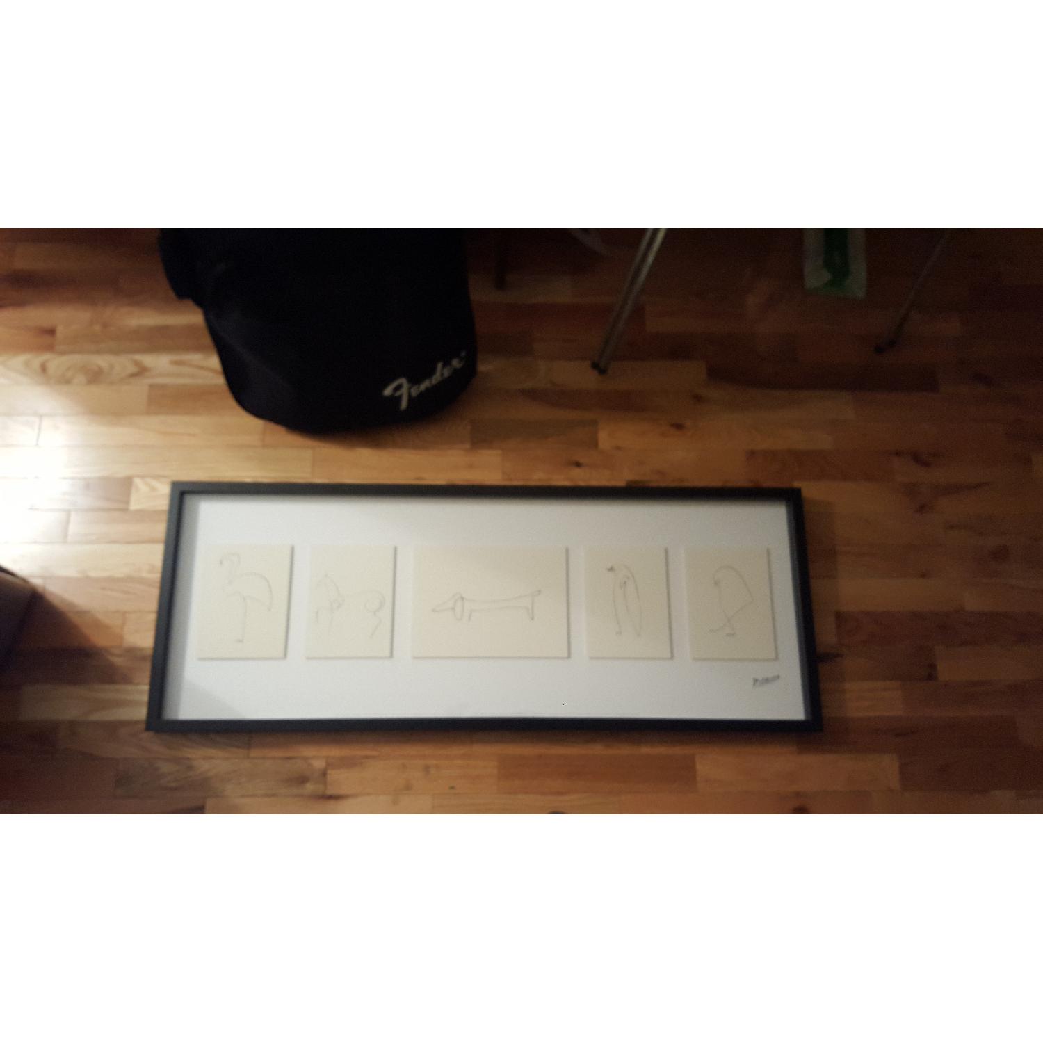 Ikea Picasso Sketches Art Piece - image-2