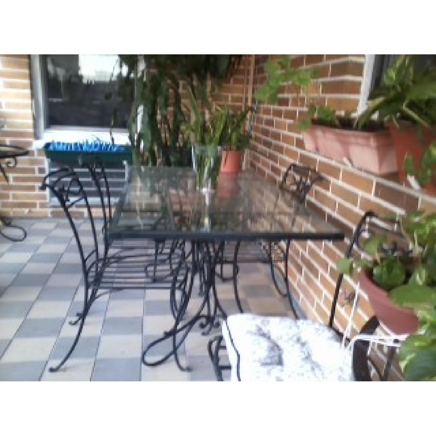 Wrought Iron Outdoor/Indoor Furniture - image-6