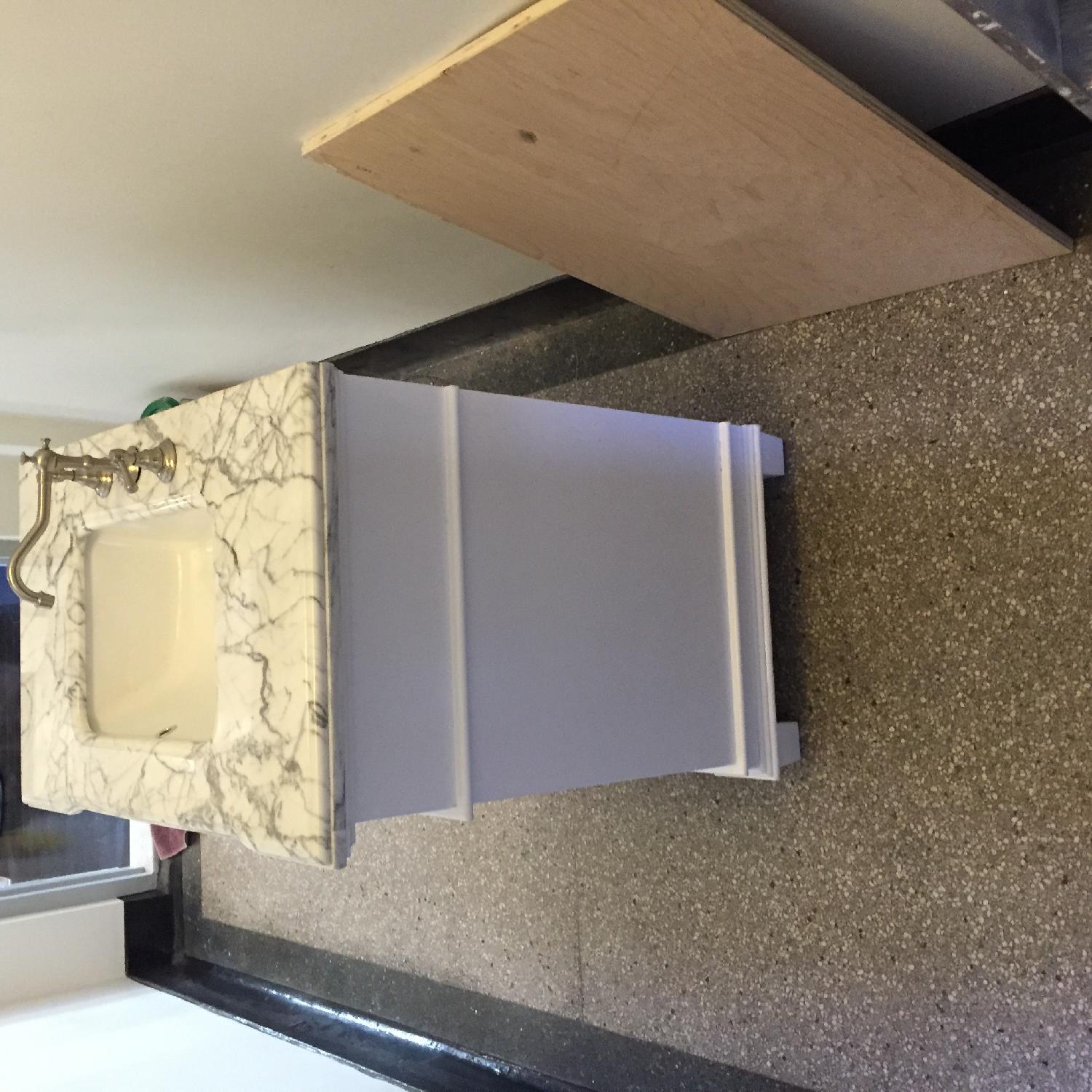 Kitchen Bath Collection Marble Top Bathroom Vanity - image-2