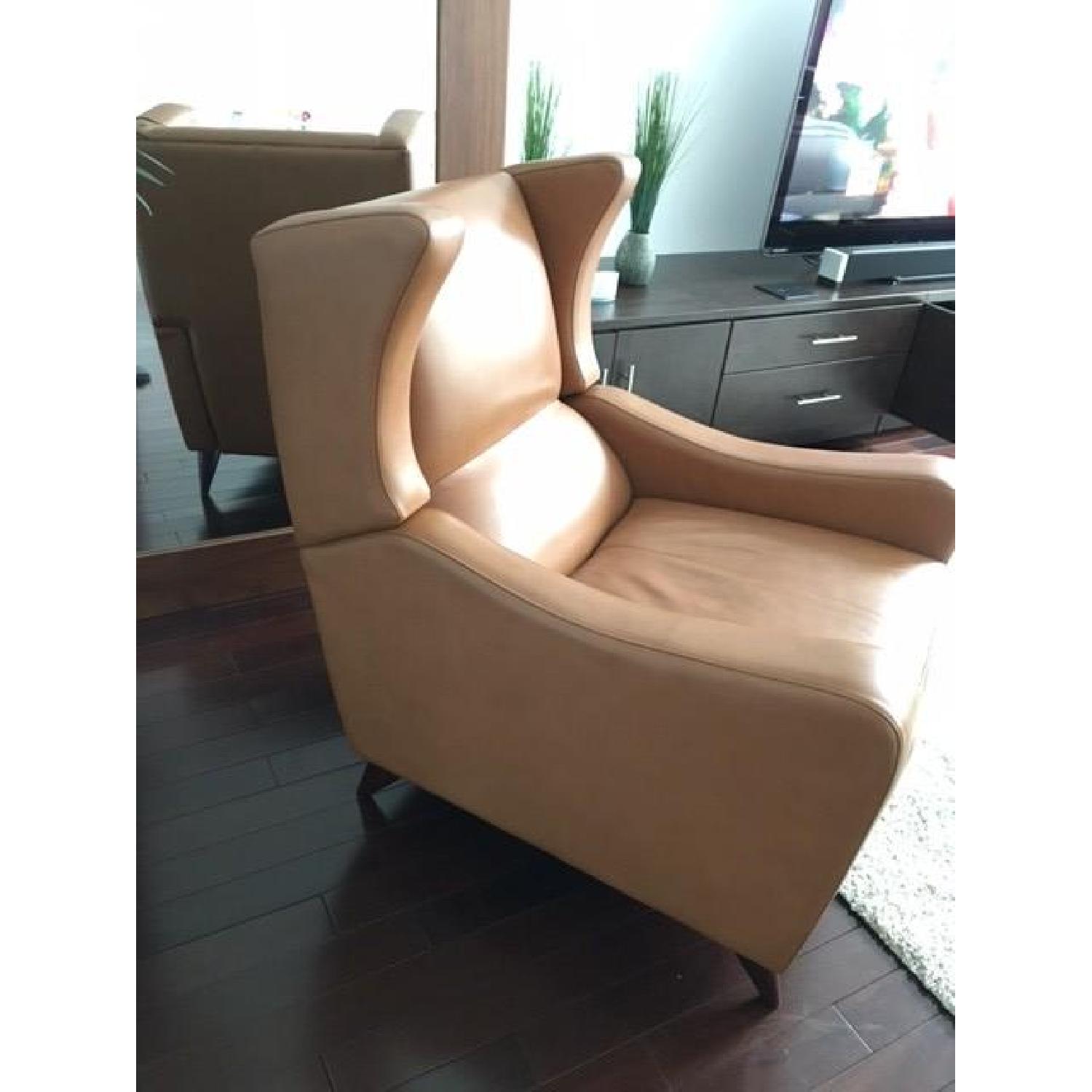 Room & Board Juno Leather Recliner - image-2