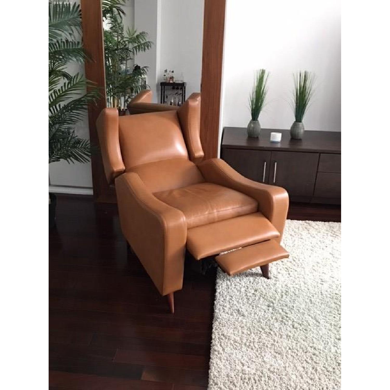 Room & Board Juno Leather Recliner - image-3