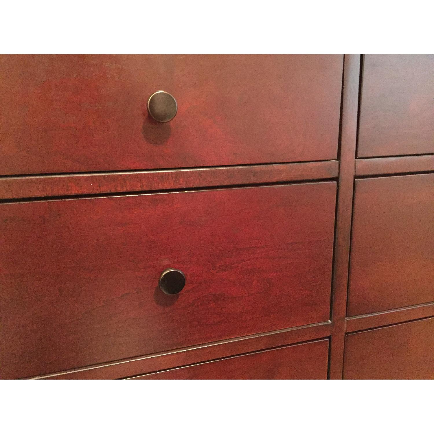 Pottery Barn Valencia Extra Wide Dresser in Cherry Stain - image-3