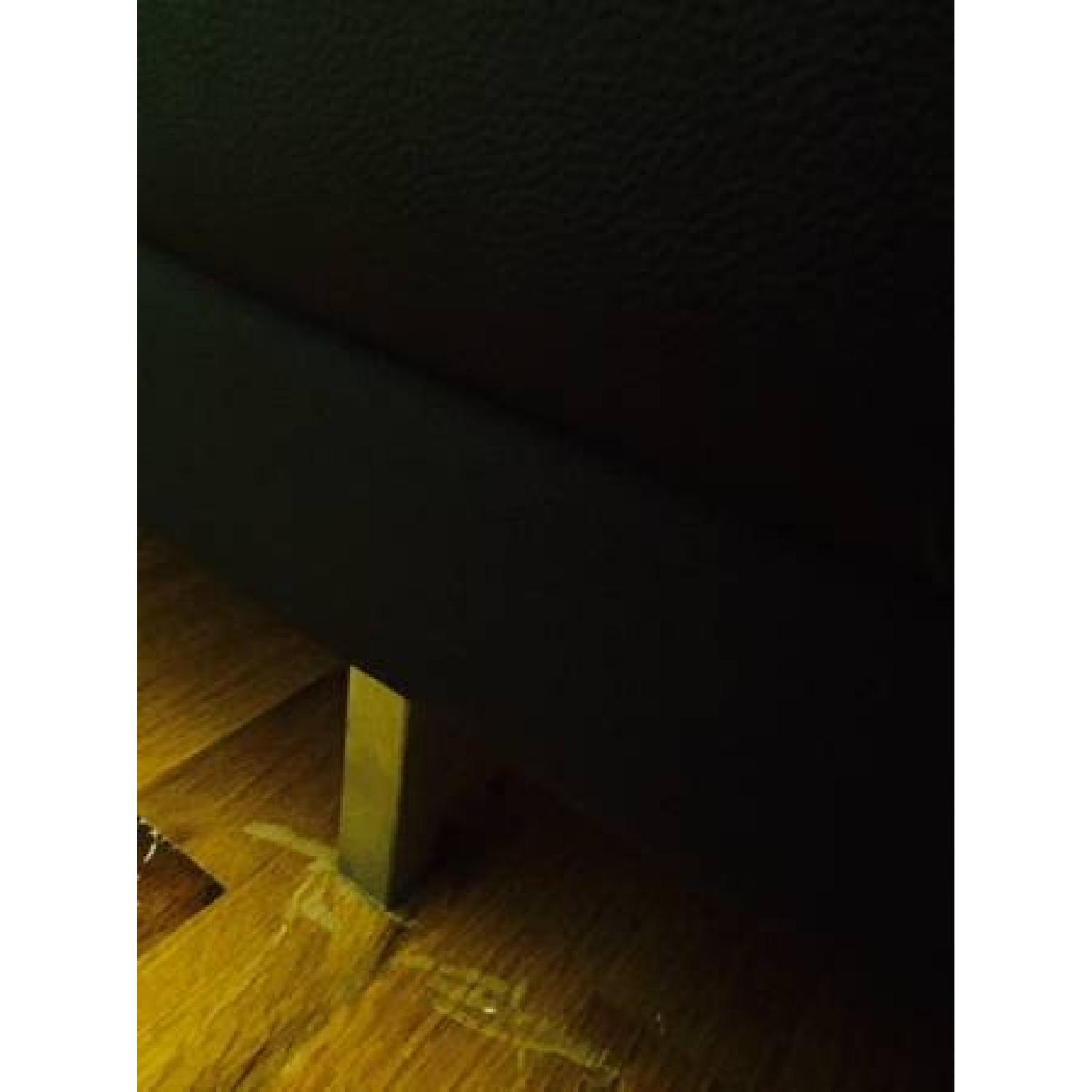 Black Leather 3 Seater + Loveseat - image-5