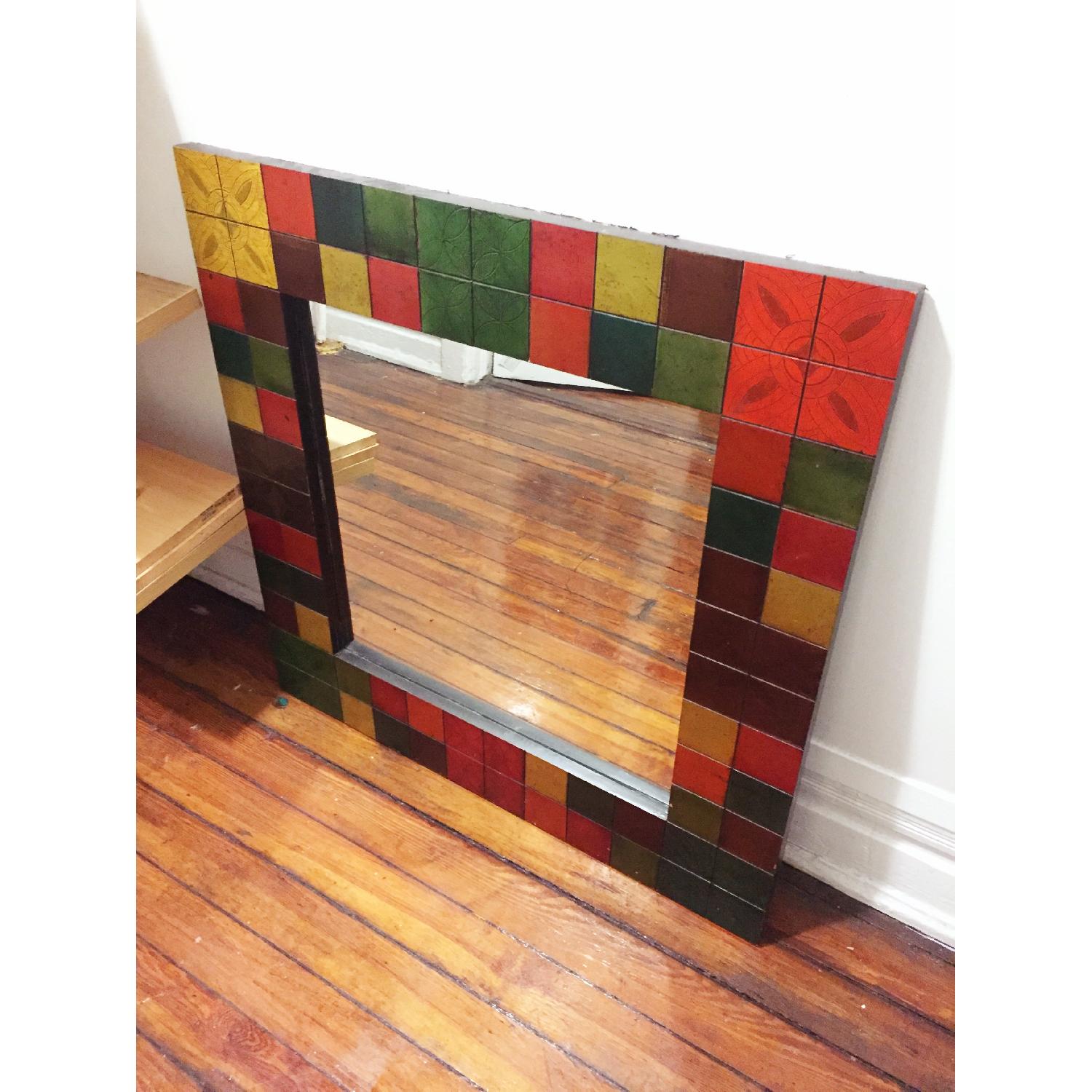 Pier 1 Imports Colorful Wall-Hanging Mirror - image-1