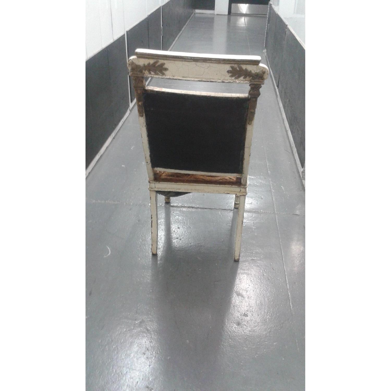 Antique(1800-1850) Neo-Classical Empire Acorn and Oak Leaf Detail Side Chair - image-4