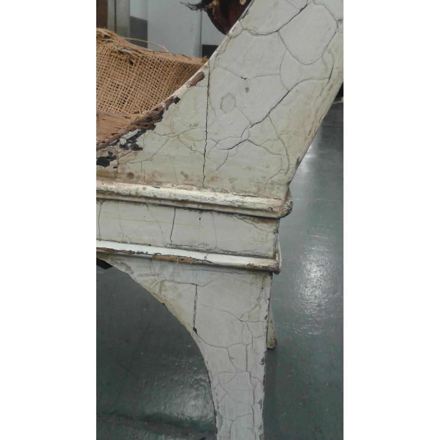 Antique(1800-1850) Neo-Classical Empire Acorn and Oak Leaf Detail Side Chair - image-6