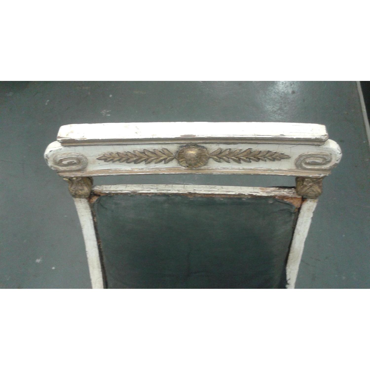 Antique(1800-1850) Neo-Classical Empire Acorn and Oak Leaf Detail Side Chair - image-9