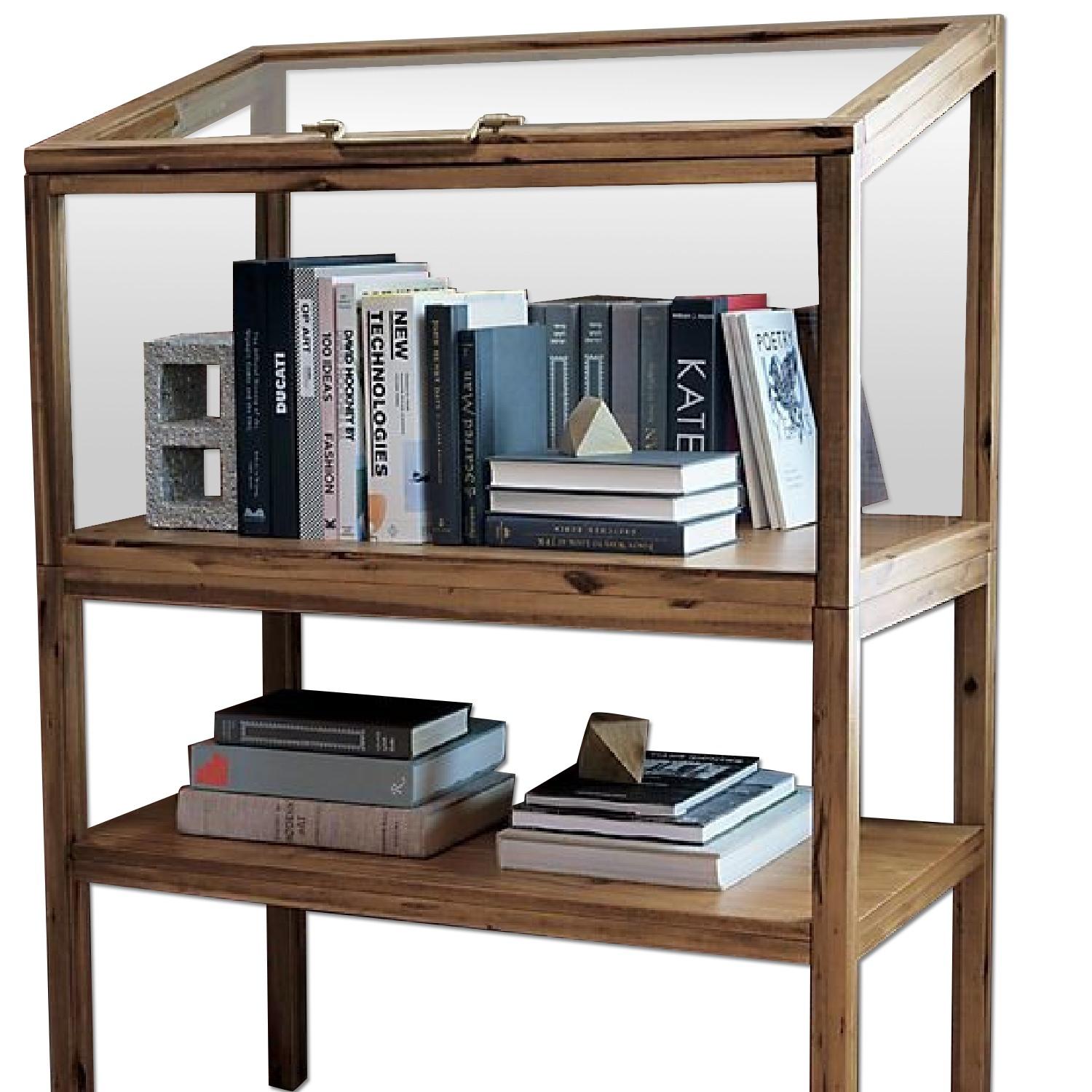 CB2 Atrium Display Cabinet - 2 Available - image-0