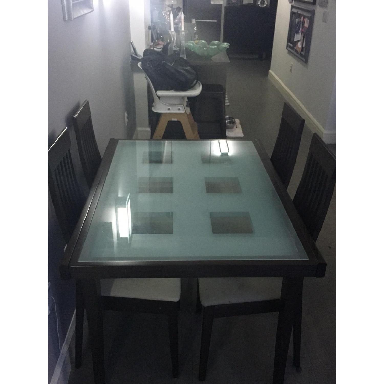 Jensen Lewis Calligaris Bon-Ton Dining Table w/ 8 Chairs - image-1