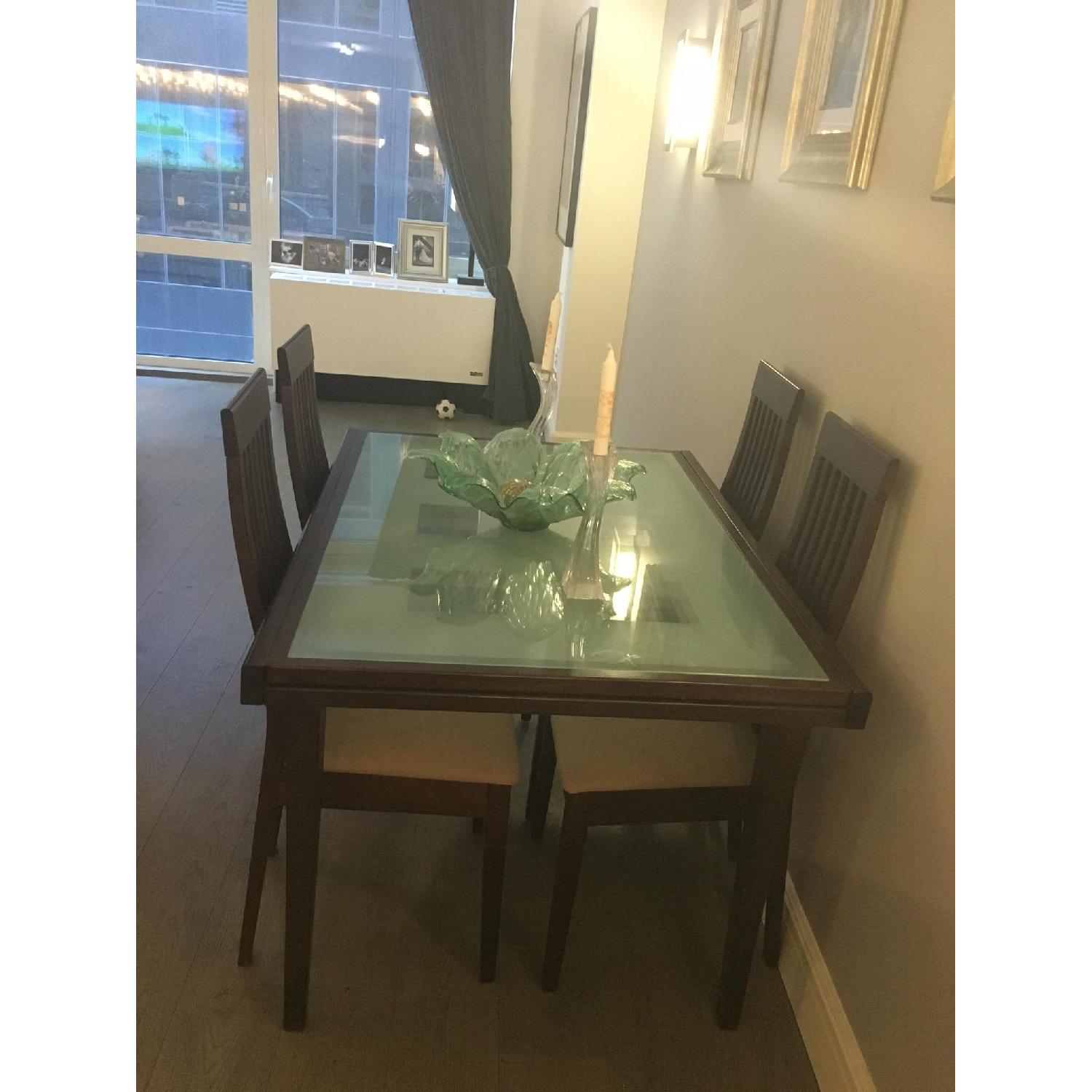 Jensen Lewis Calligaris Bon-Ton Dining Table w/ 8 Chairs - image-3