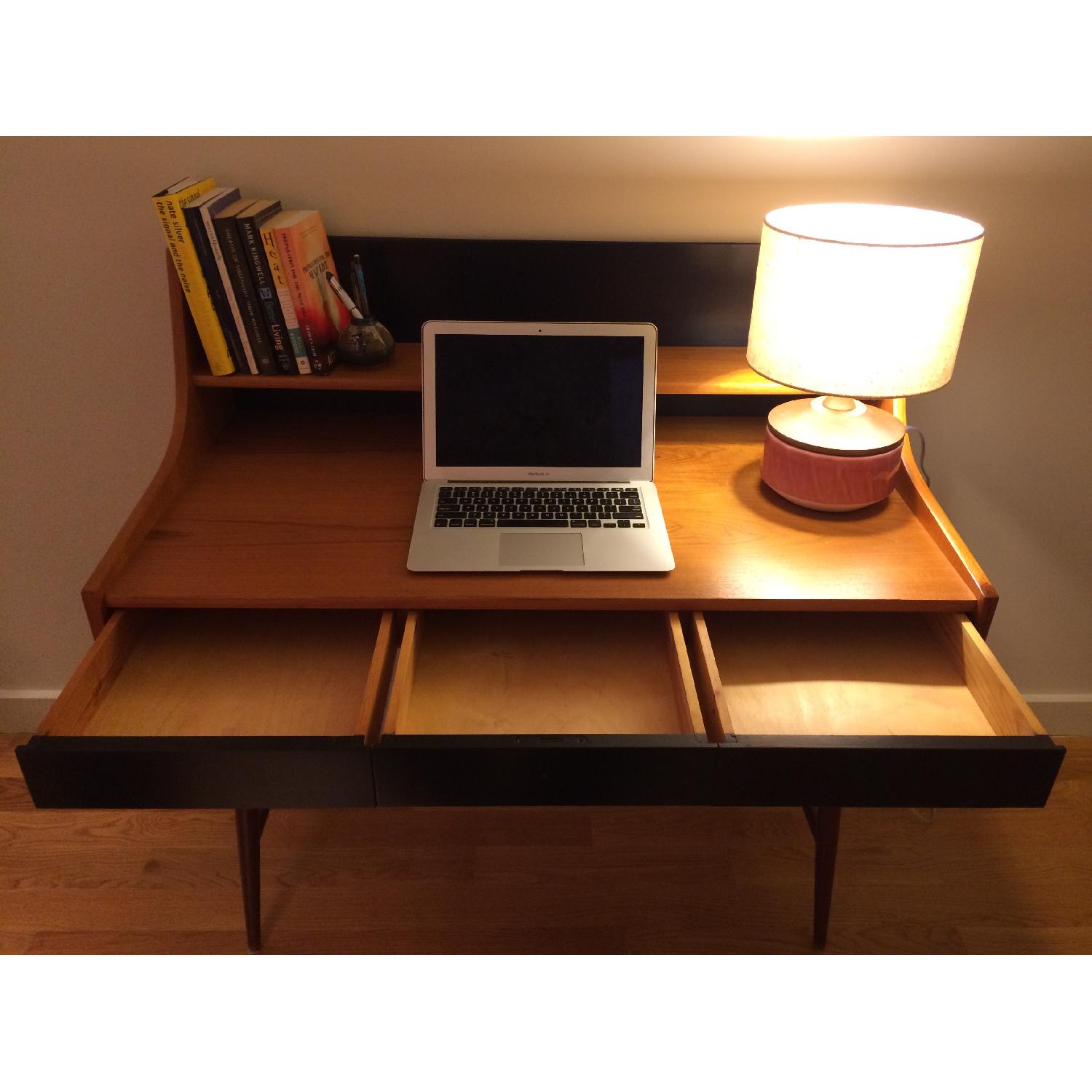 Mid-Century Modern Writing Desk - AptDeco