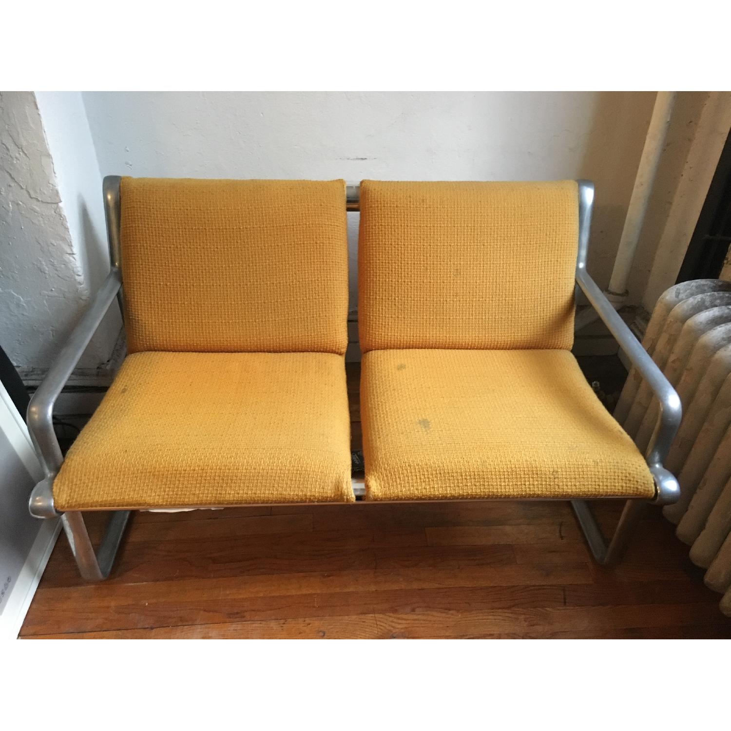Vintage Knoll Hannah Morrison 2 Seat Sling Sofa AptDeco