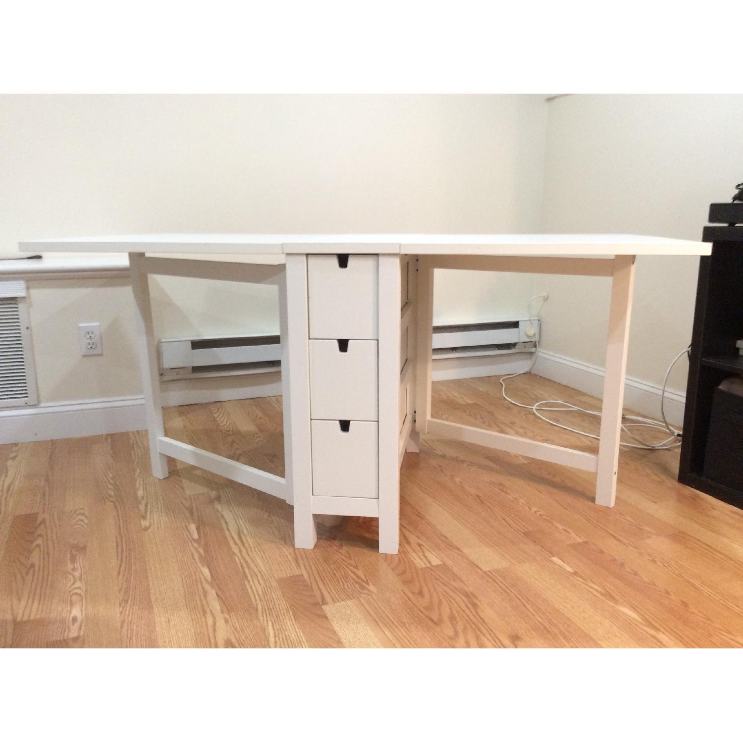 Ikea Drop Leaf Table - image-1