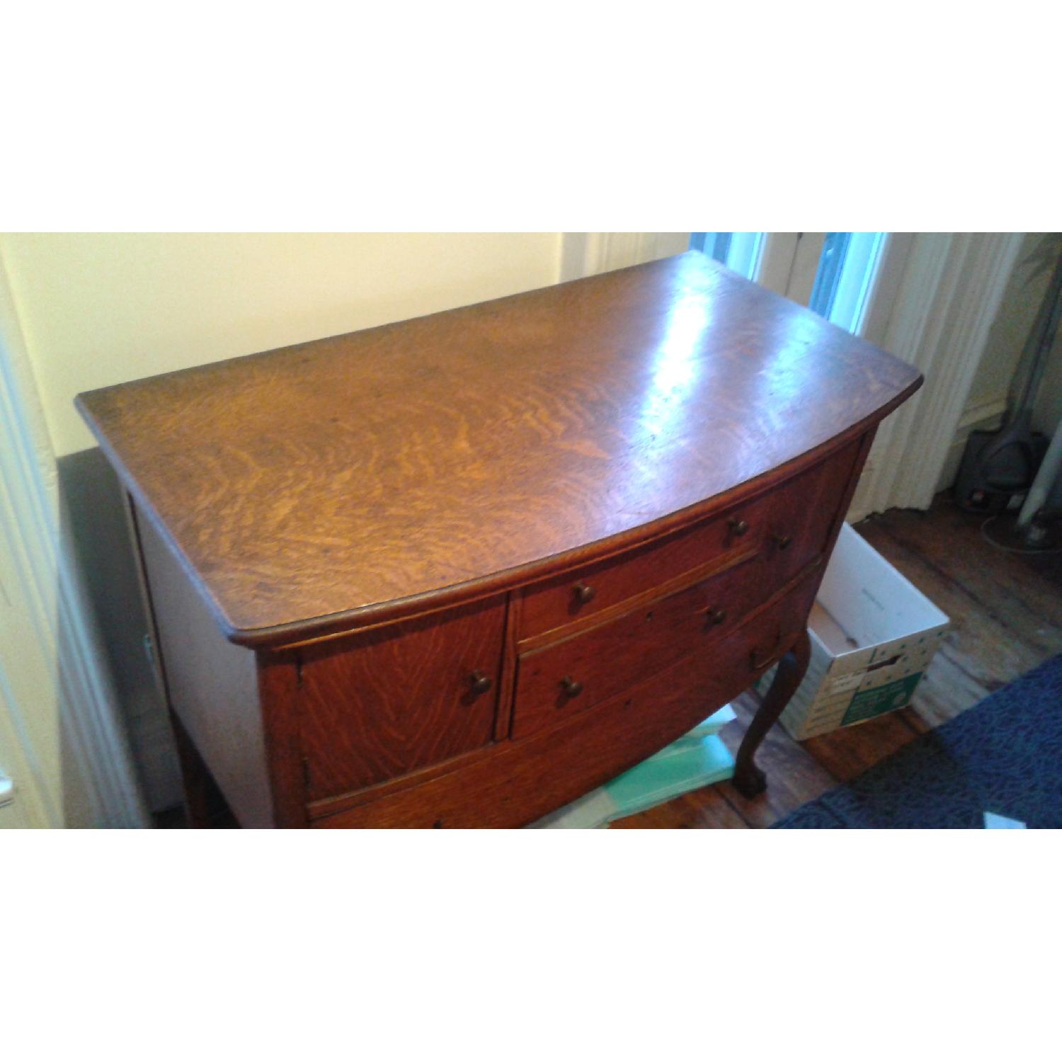 Vintage Oak Hutch - image-4