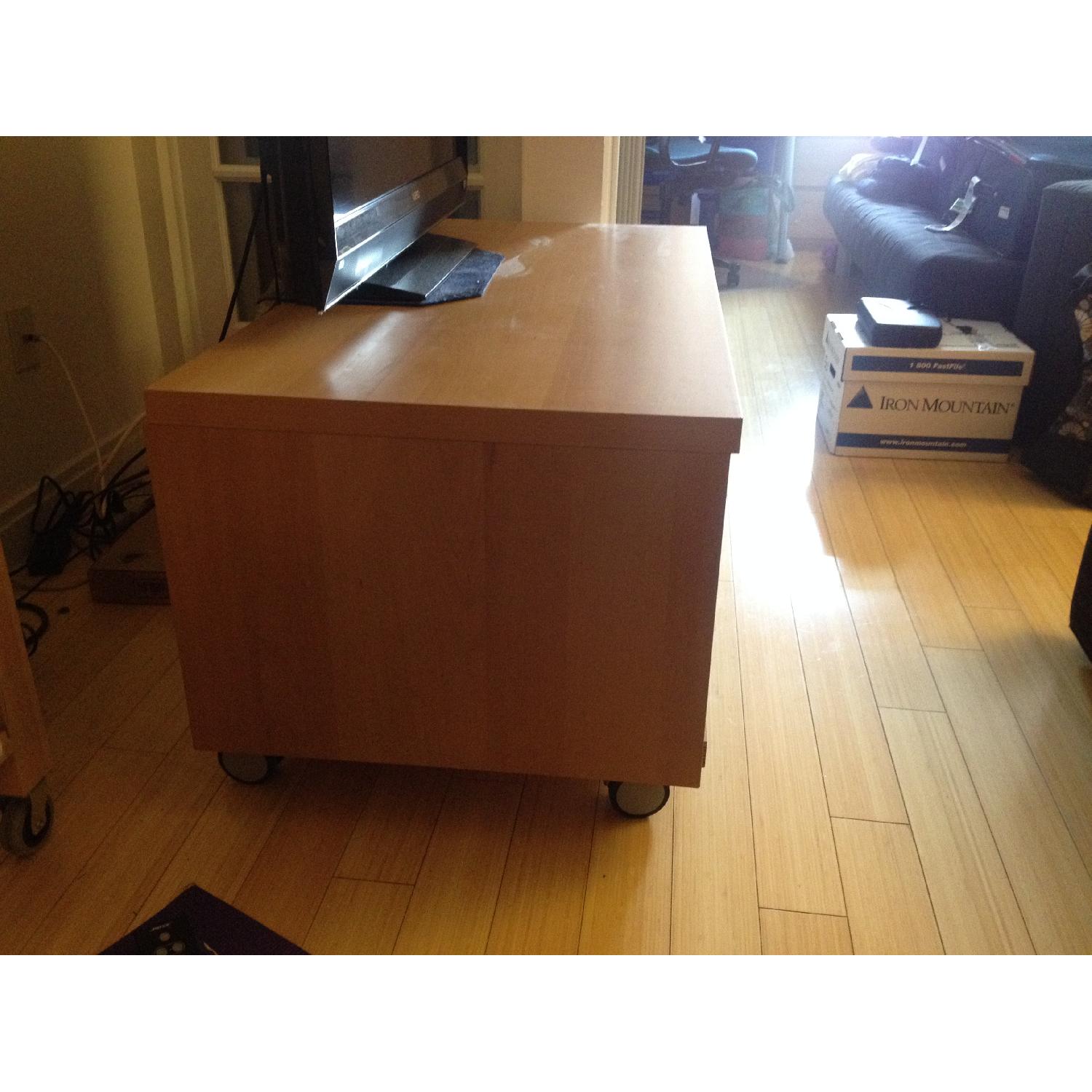 Ikea TV Stand w/ Storage - image-2