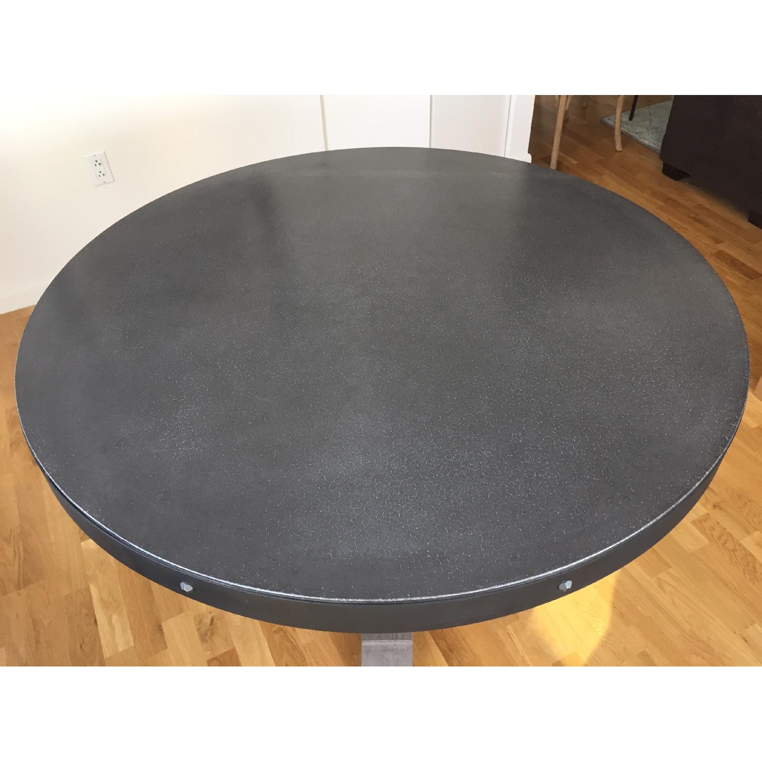 Restoration Hardware Belgian Trestle Round Table - image-3