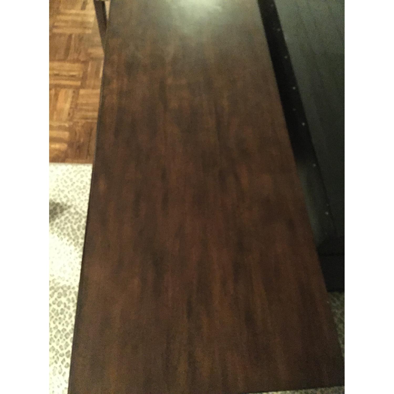 Ethan Allen Tango Collection Double Pedestal Desk AptDeco