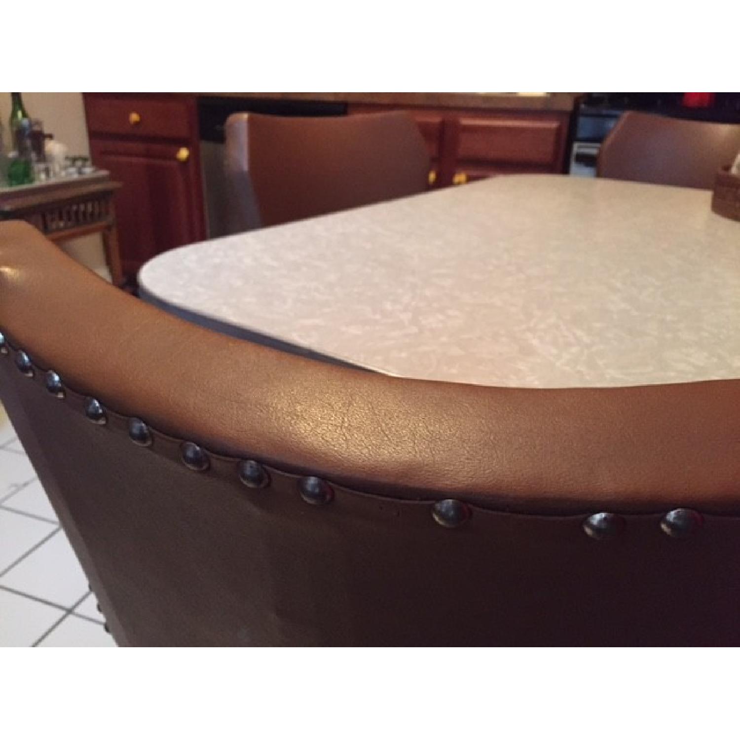 Vintage Chrome 1950's Kitchen Table w/ 4 Chairs - image-3