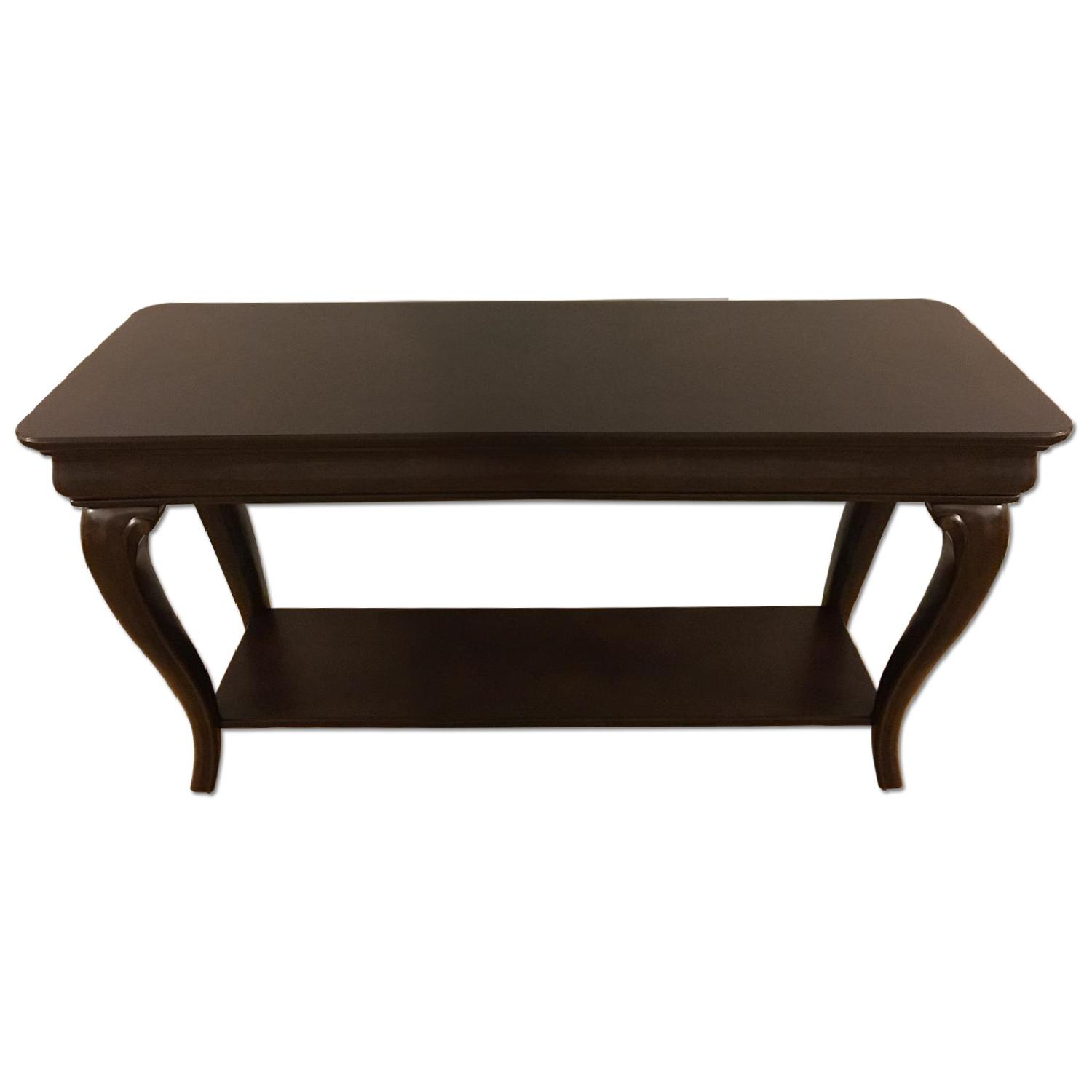 Havertys Sofa Table/TV Stand AptDeco