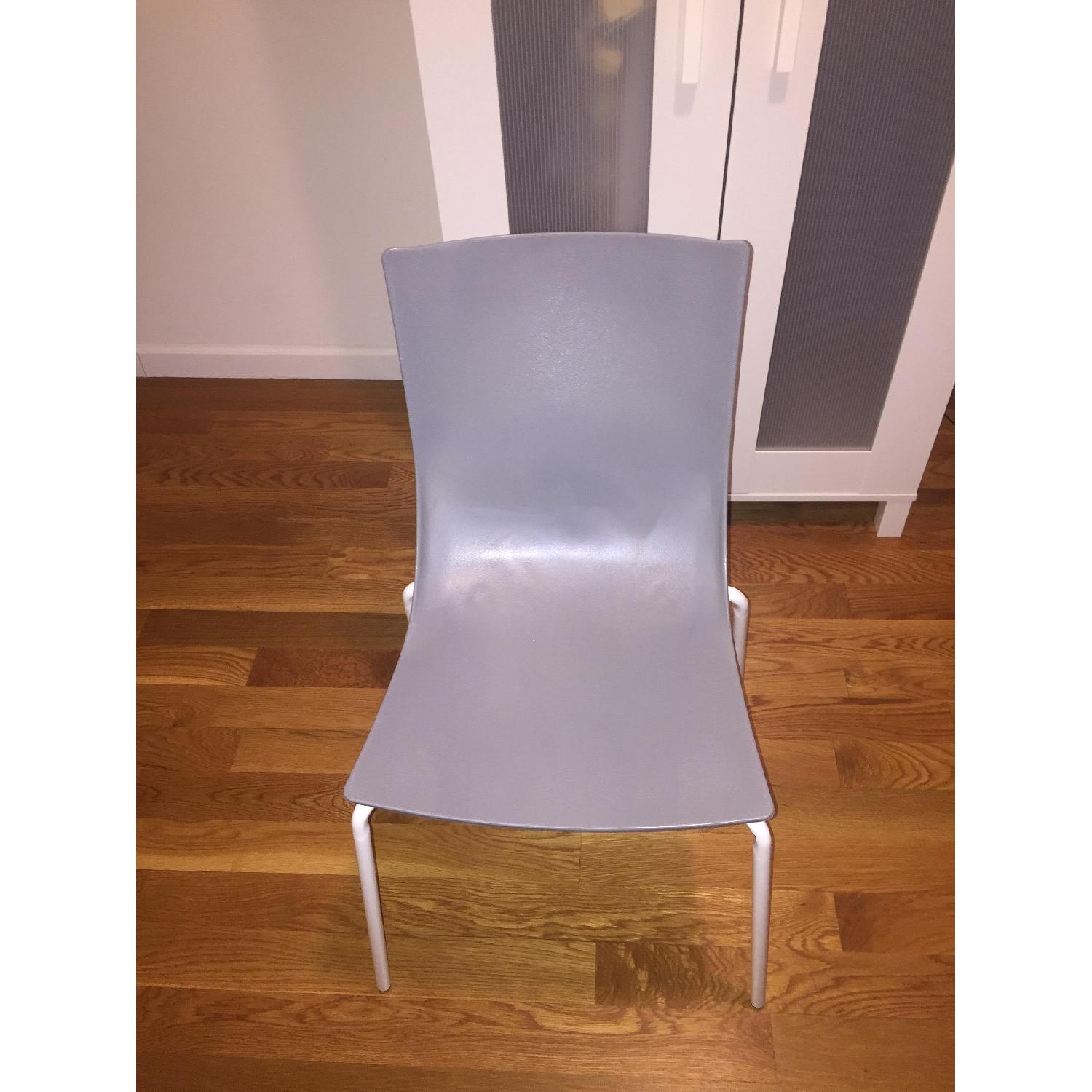 CB2 White Extendable Dining Table - image-7