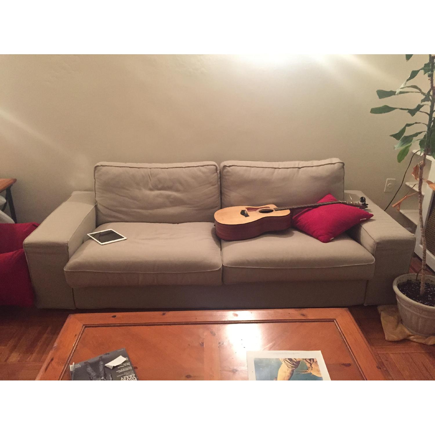 Ikea Kivik Sofa & Ottoman AptDeco
