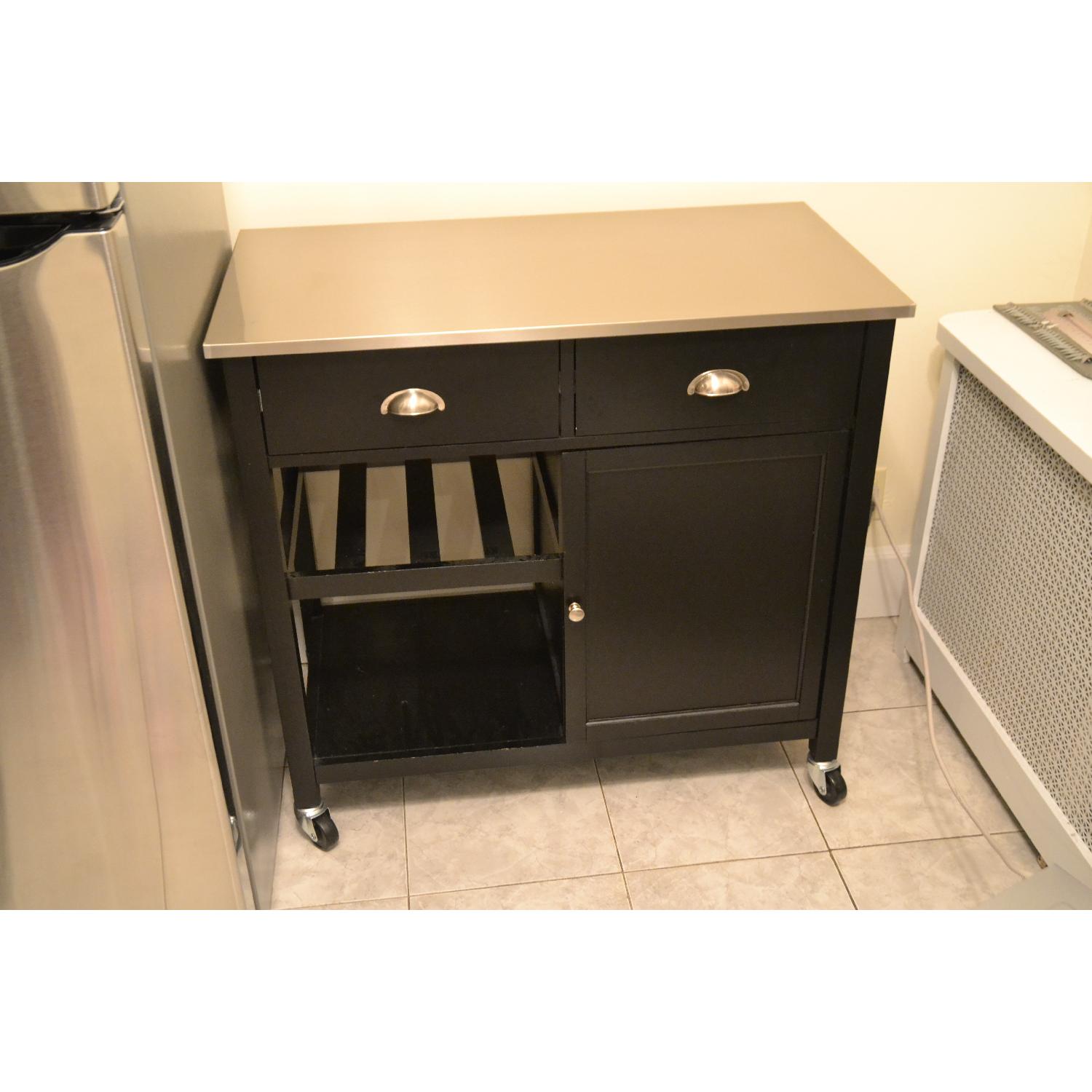Stainless Steel Top Kitchen Island - image-1