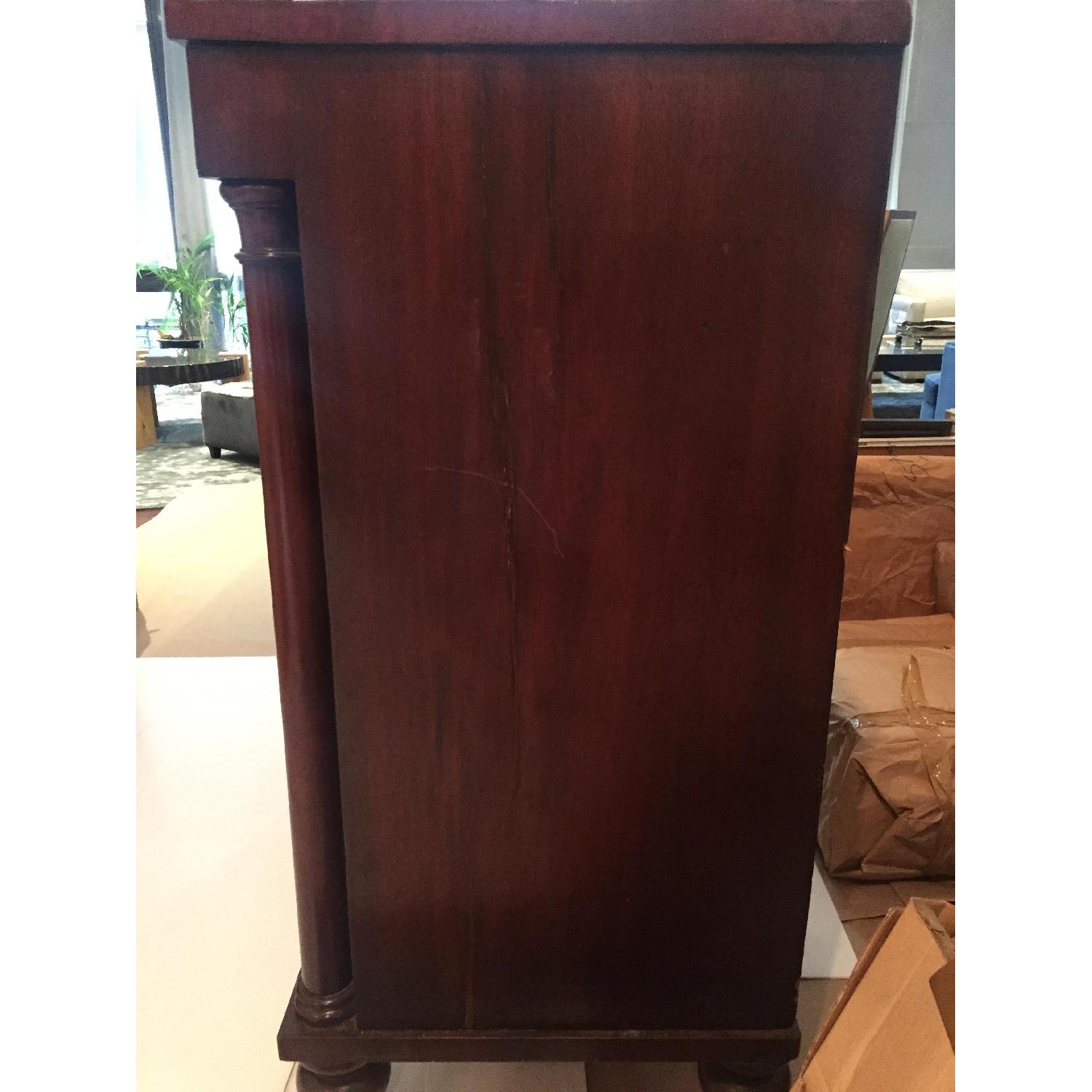 Flame Mahogany American Empire Dresser/Chest of Drawers - image-2