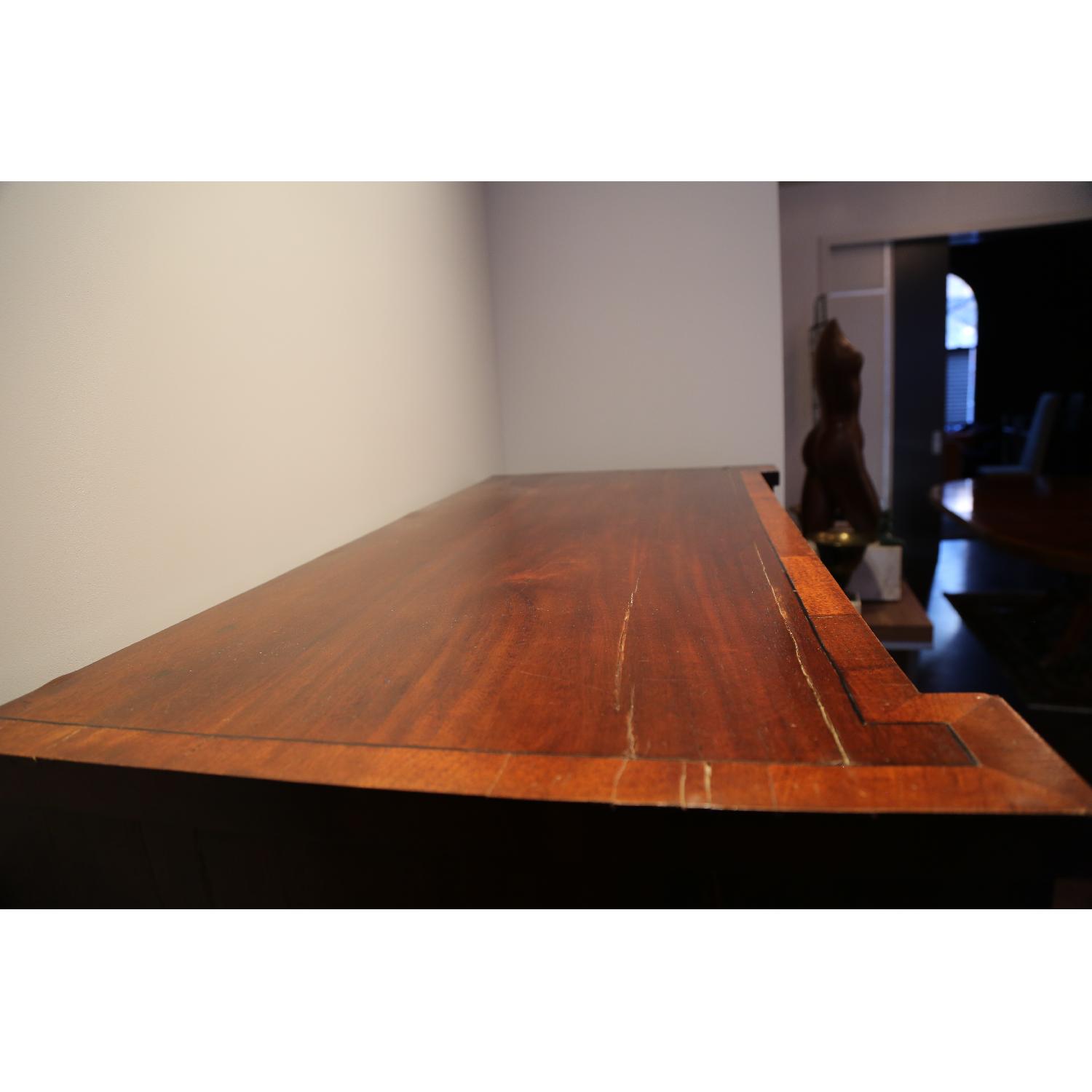 Flame Mahogany American Empire Dresser/Chest of Drawers - image-7