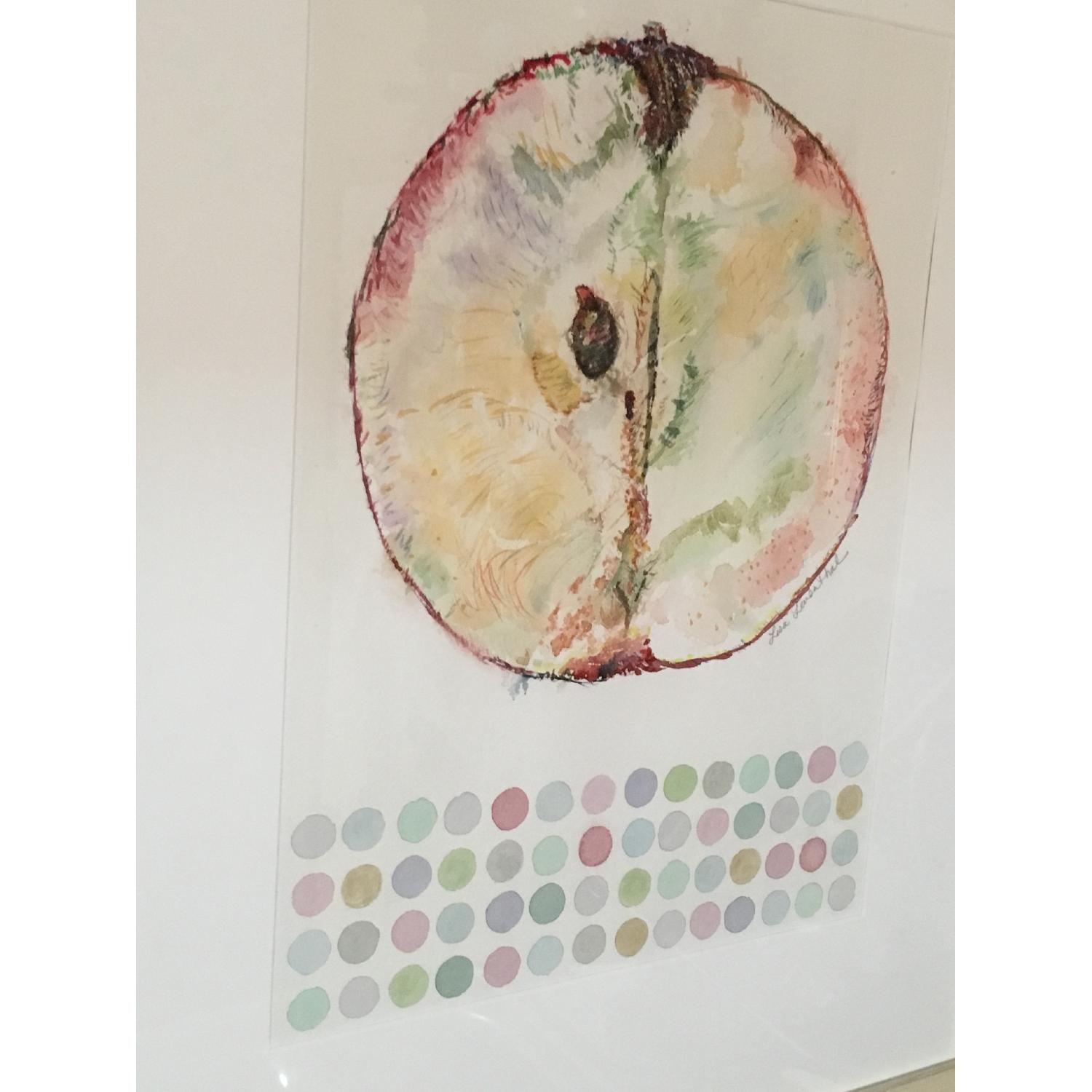 Lisa Leventhal -Watercolor Painting Of An Apple Cross Sectio - image-5