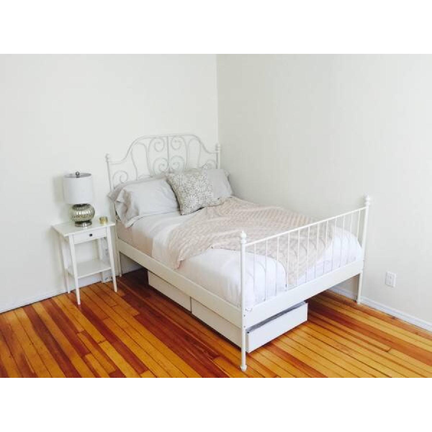 Ikea Leivirk Full Size Bed Frame - image-1