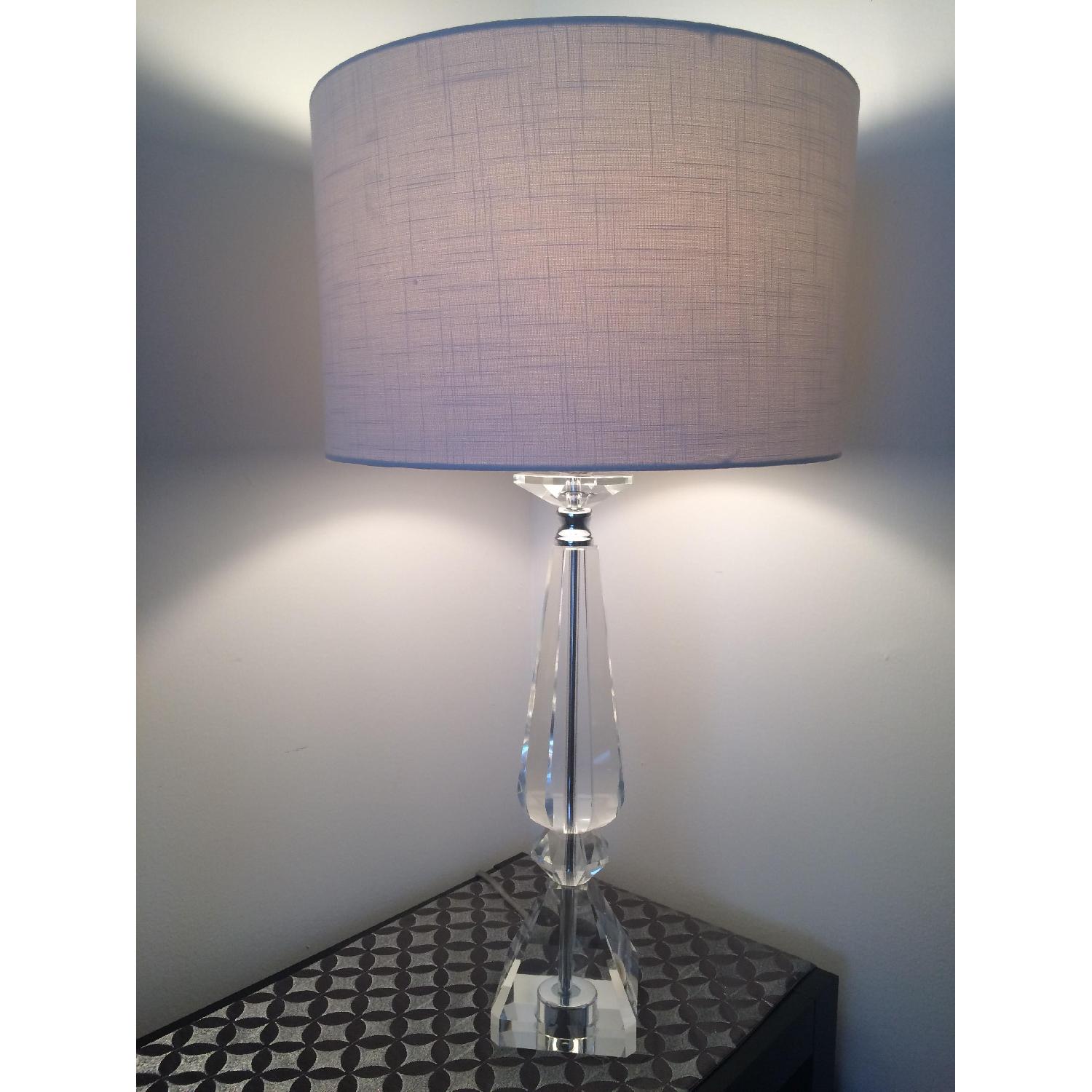 Gracious Home 3 Way Lucite Lamp - image-1