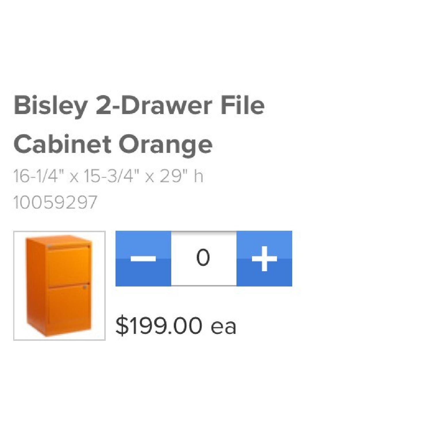 Bisley 2- Drawer File Cabinet - image-5