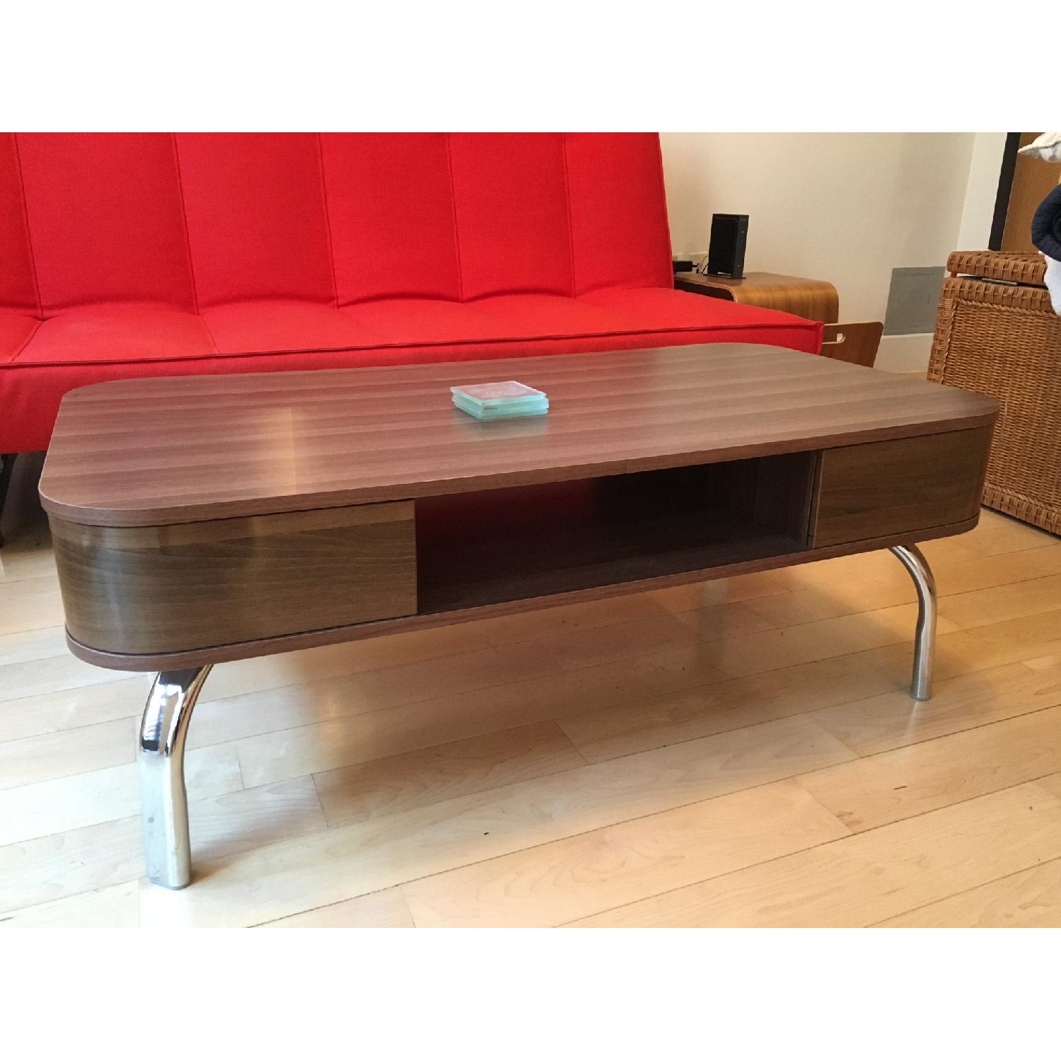 Ikea Coffee Table w/ Storage - image-1