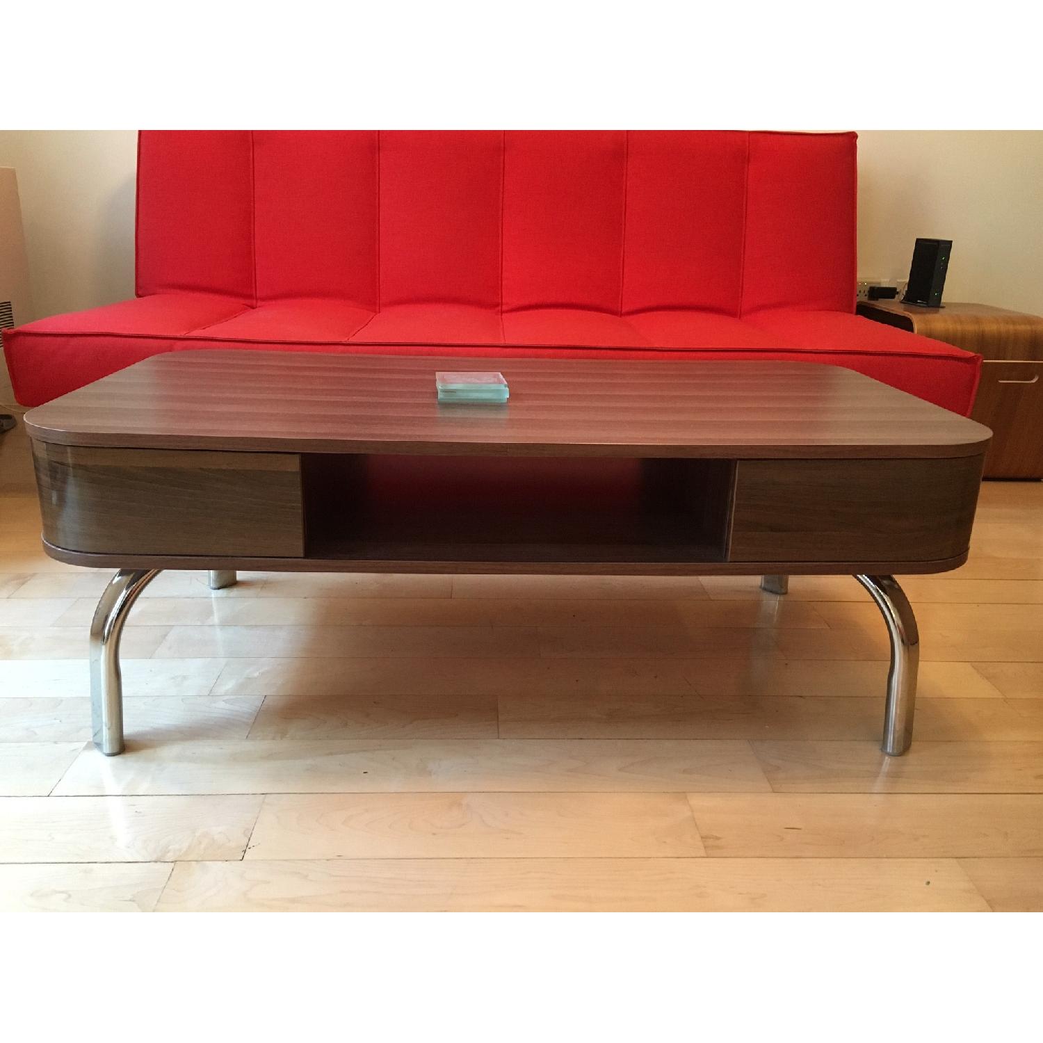 Ikea Coffee Table w/ Storage - image-2