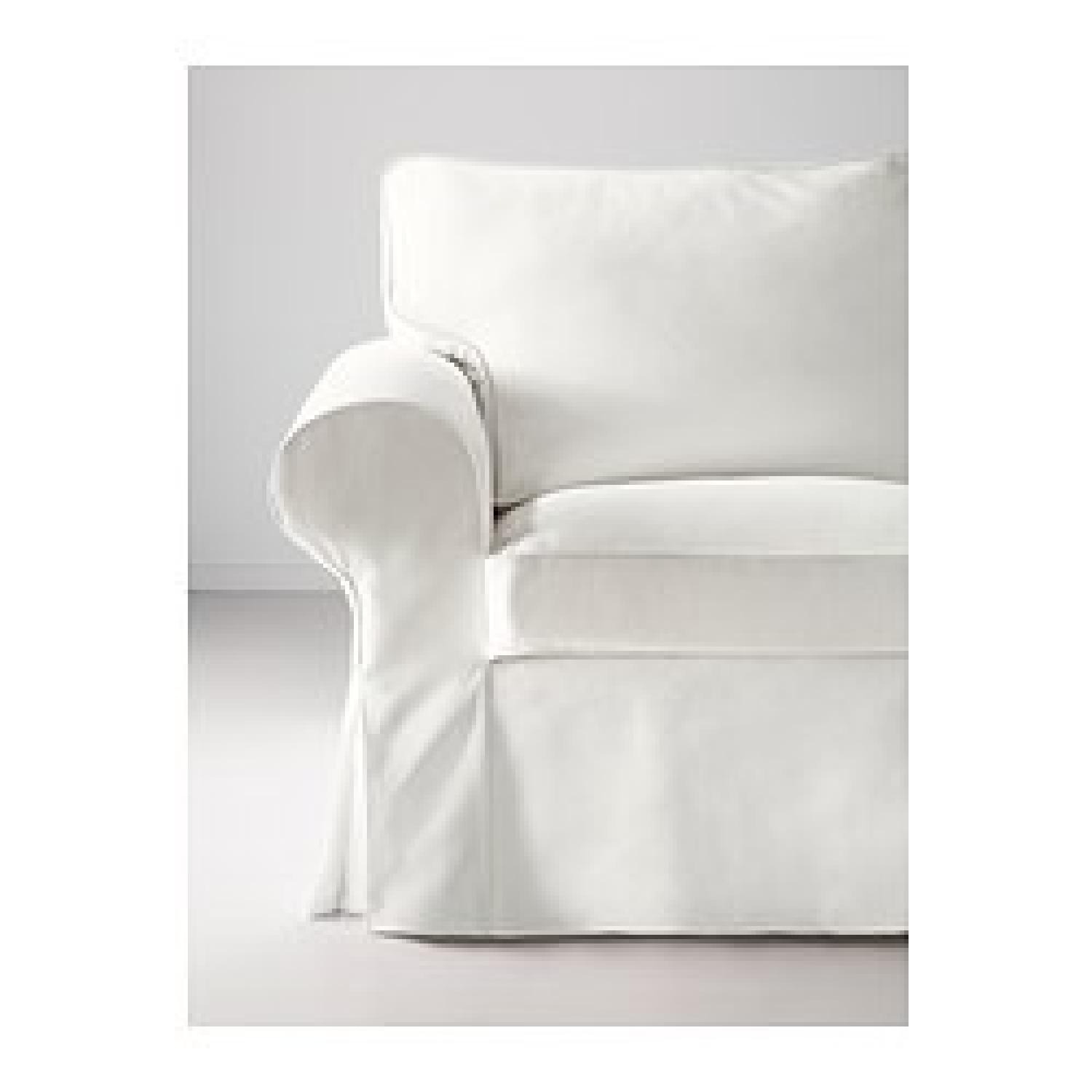 Ikea Ektorp White Loveseat - image-3