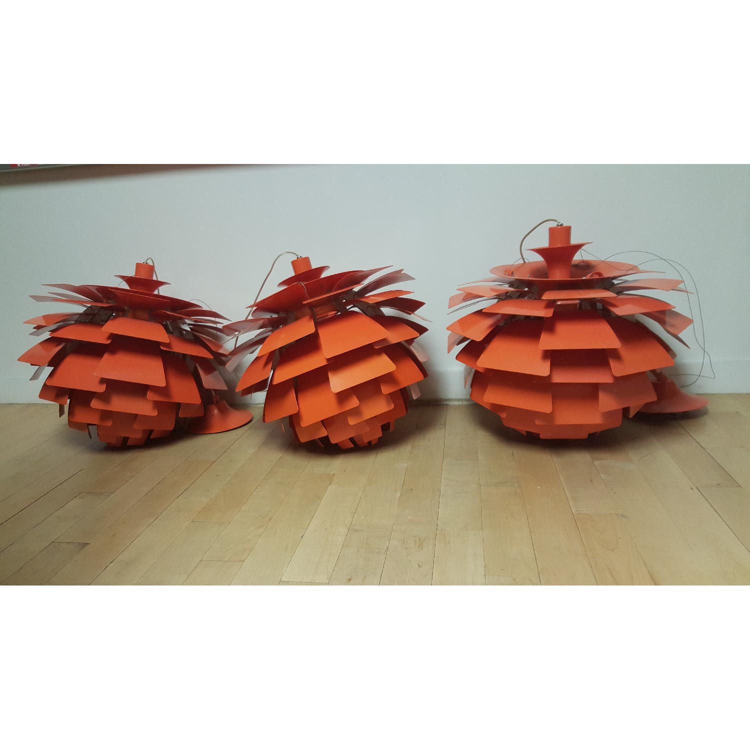Paul Henningan's Artichoke Lamp Replica - Set of 3 - image-1