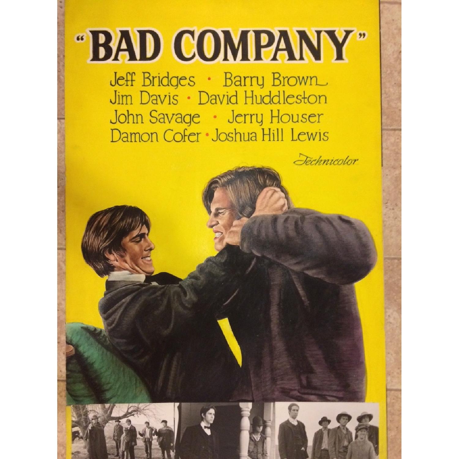 John Lomasney Hand-Painted Movie Poster - Bad Company - image-1